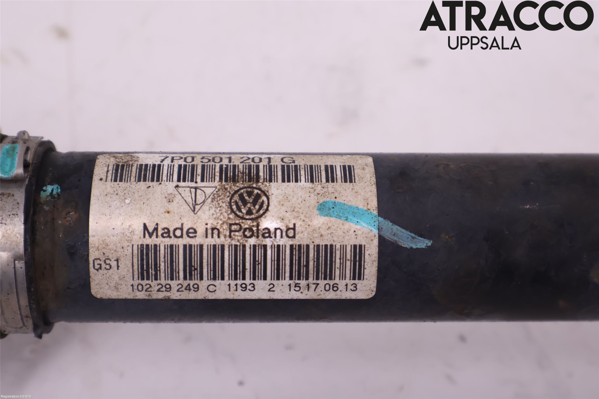 Porsche CAYENNE 03- Drivaxel Bak Höger