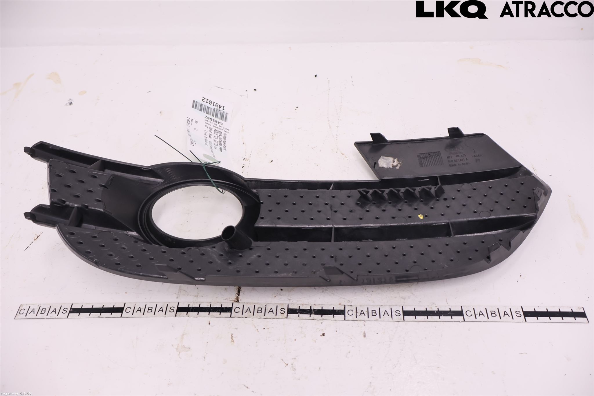 Audi Q3 8U 12-18 Dimljussarg Fram