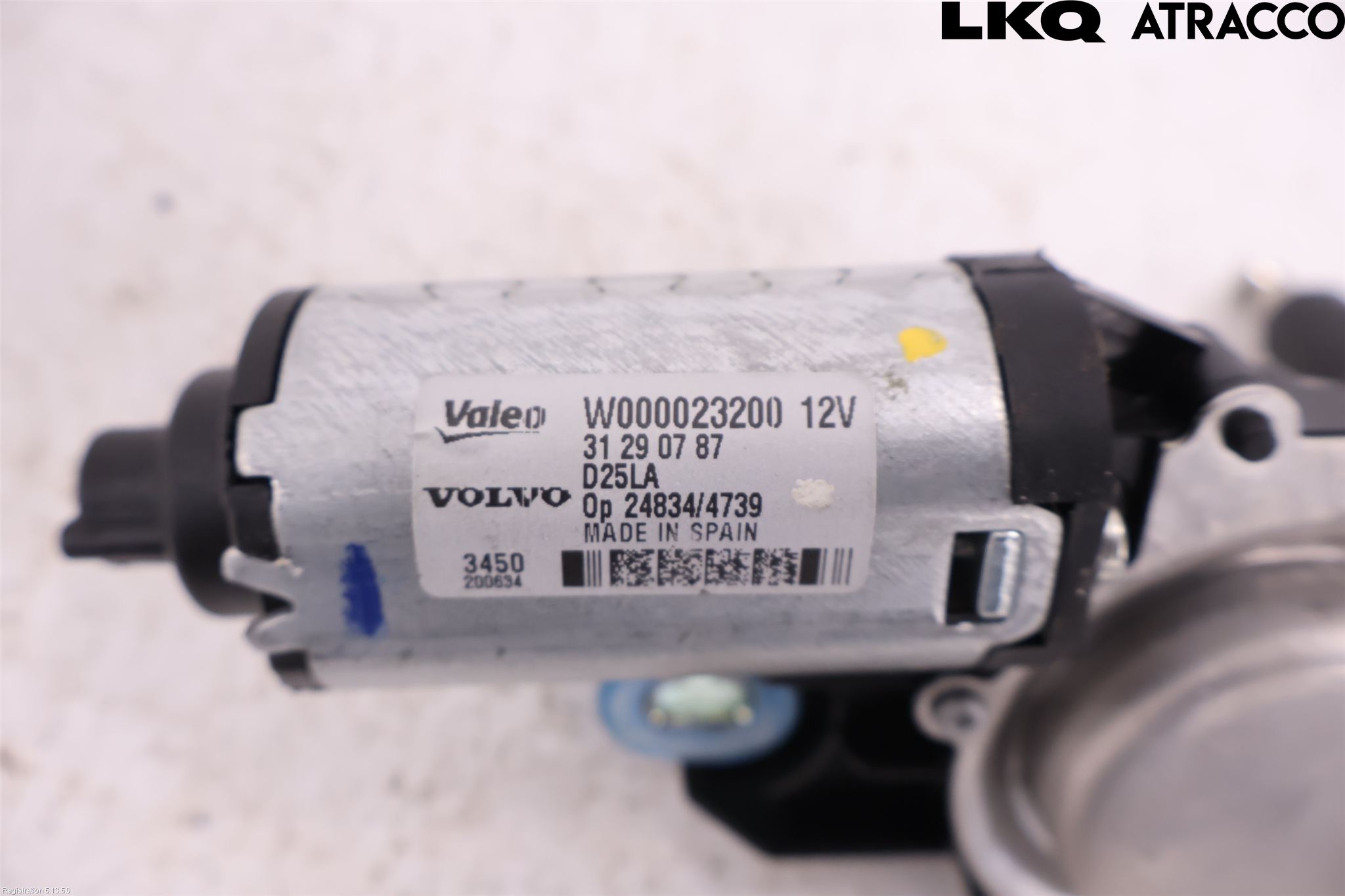 Volvo V70 08-13 Torkarmotor Baklucka