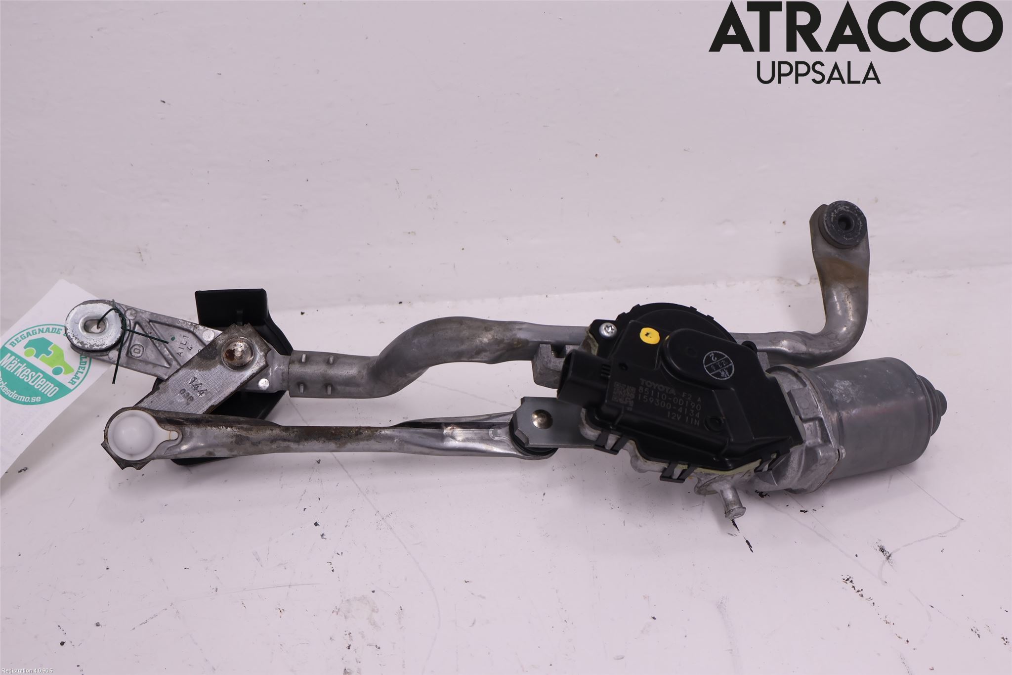 Toyota YARIS XP130 12-14 Torkarmotor Vindruta