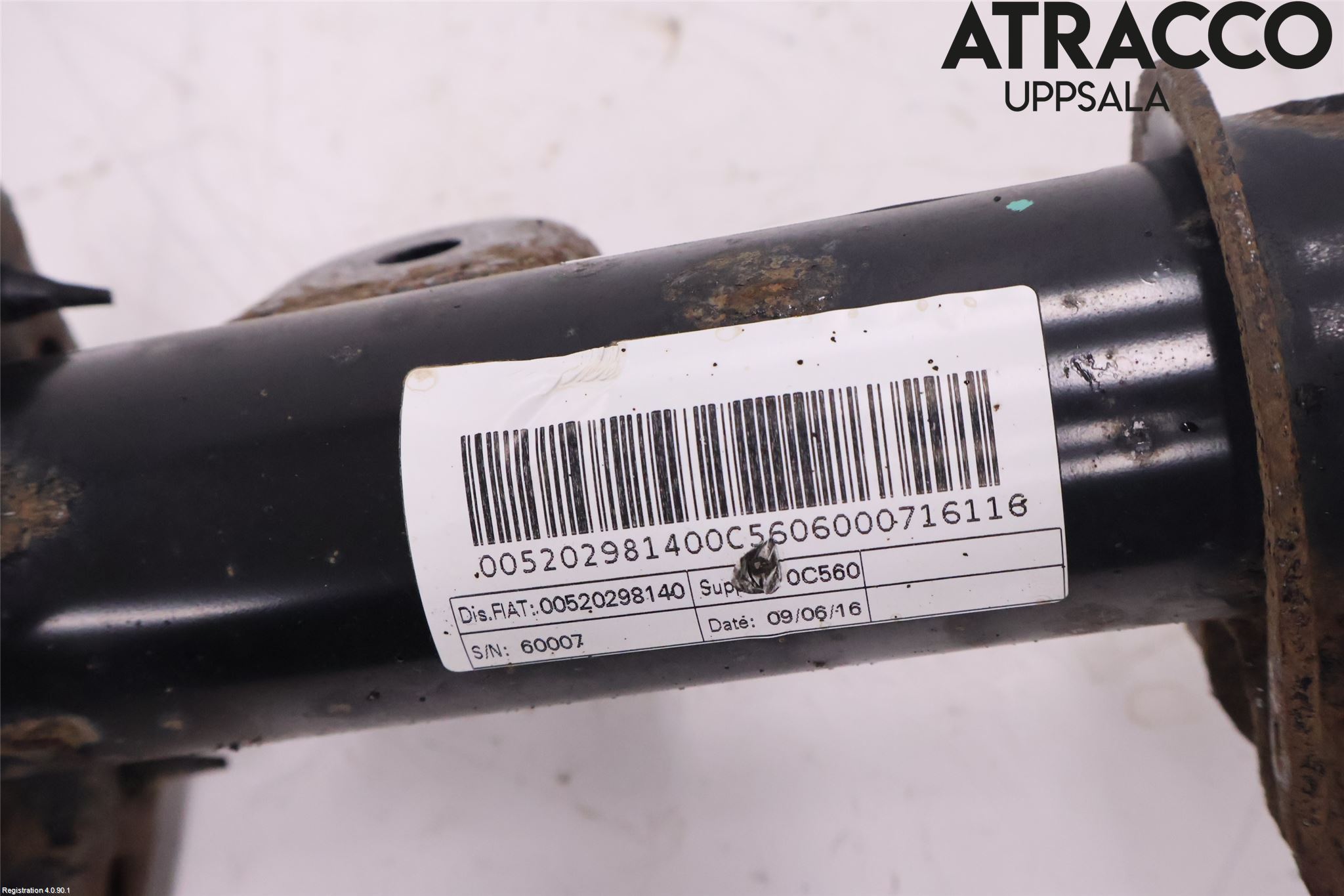 Fiat 500X 15- Fjäderben Fram Höger