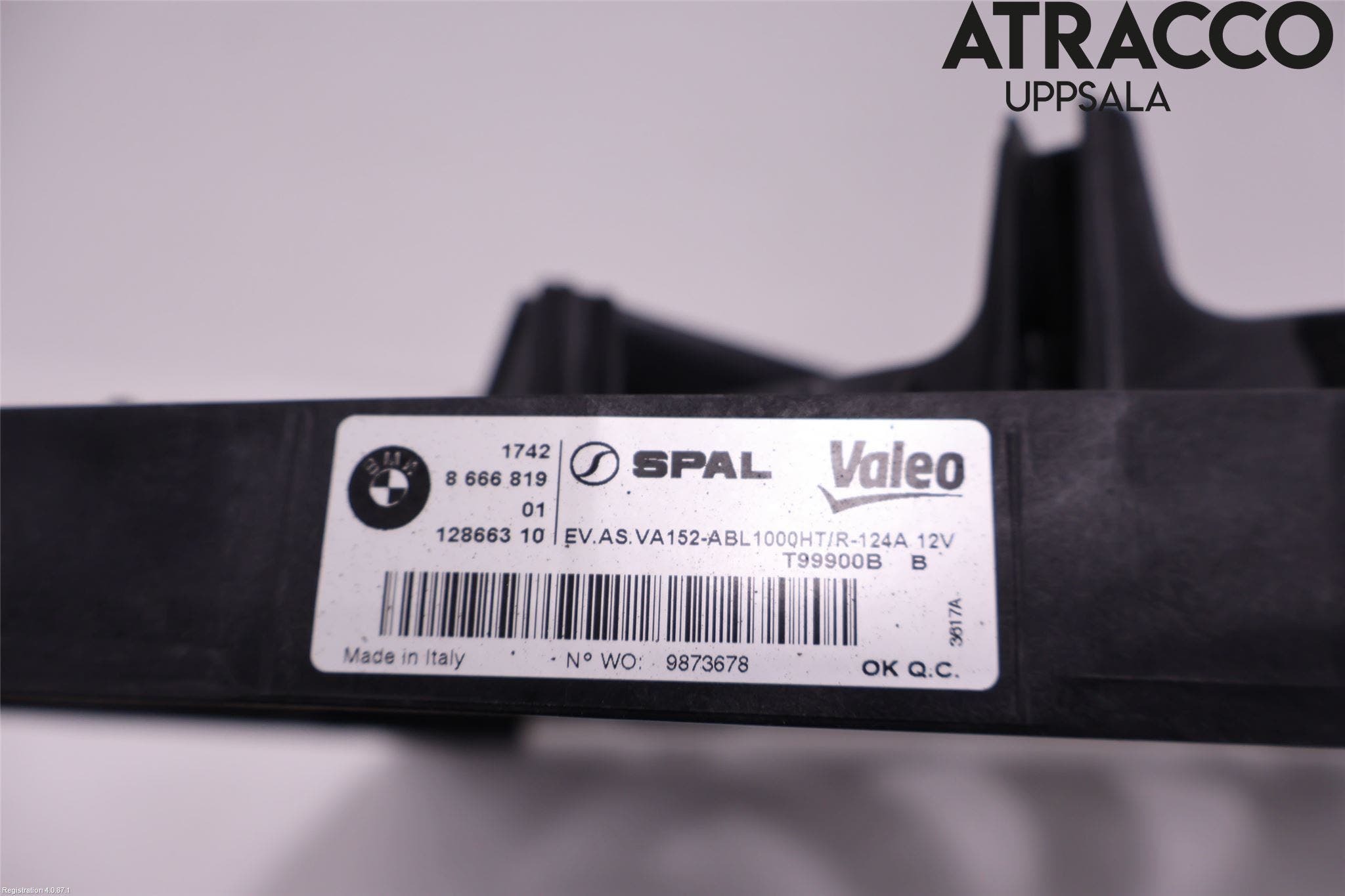 BMW 3 G20/G21/G80/G81 19- Kylfläkt El