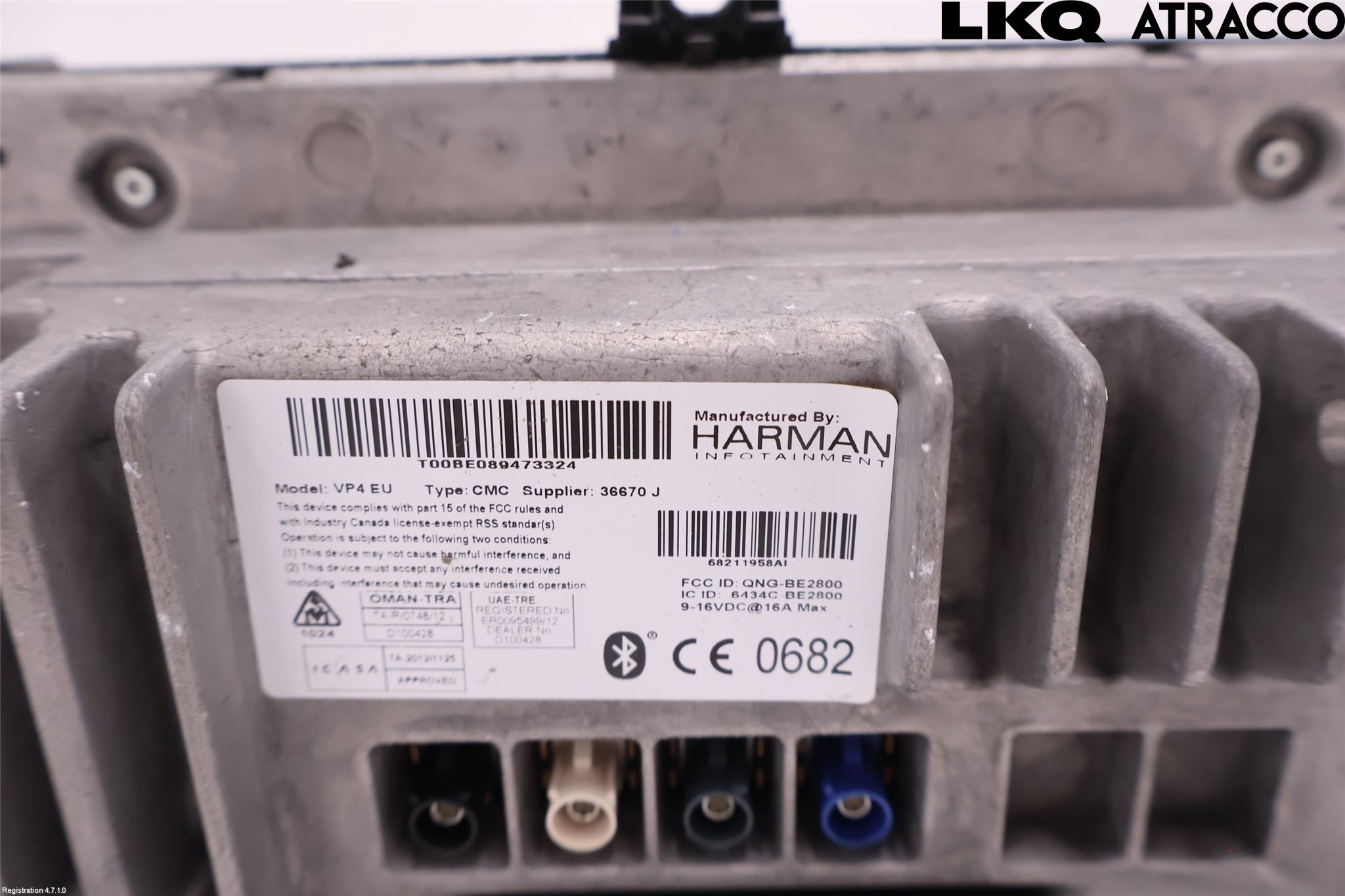 Jeep CHEROKEE Bildskärm