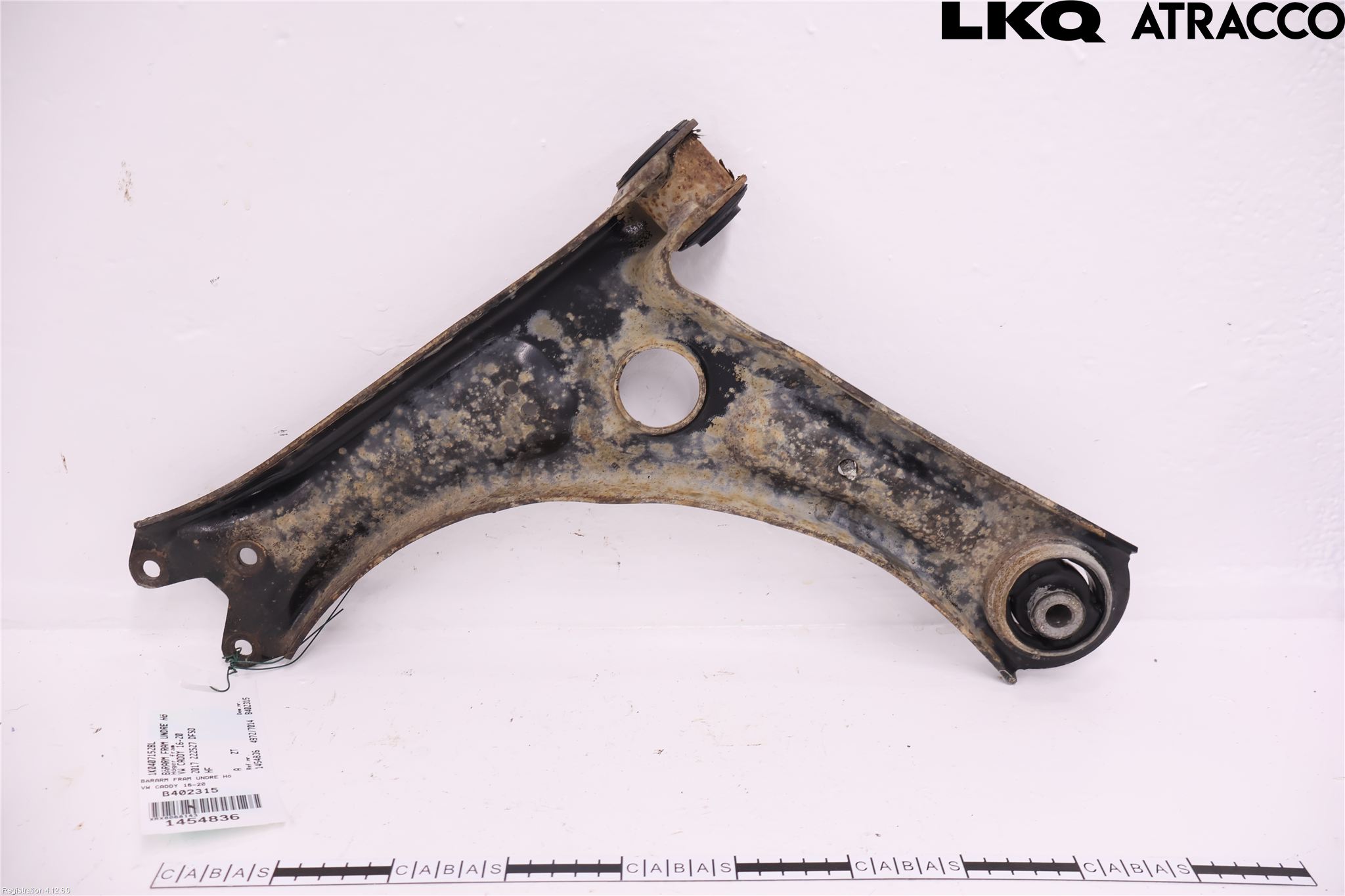 Volkswagen VW CADDY 16-20 Bärarm Fram Undre Hö