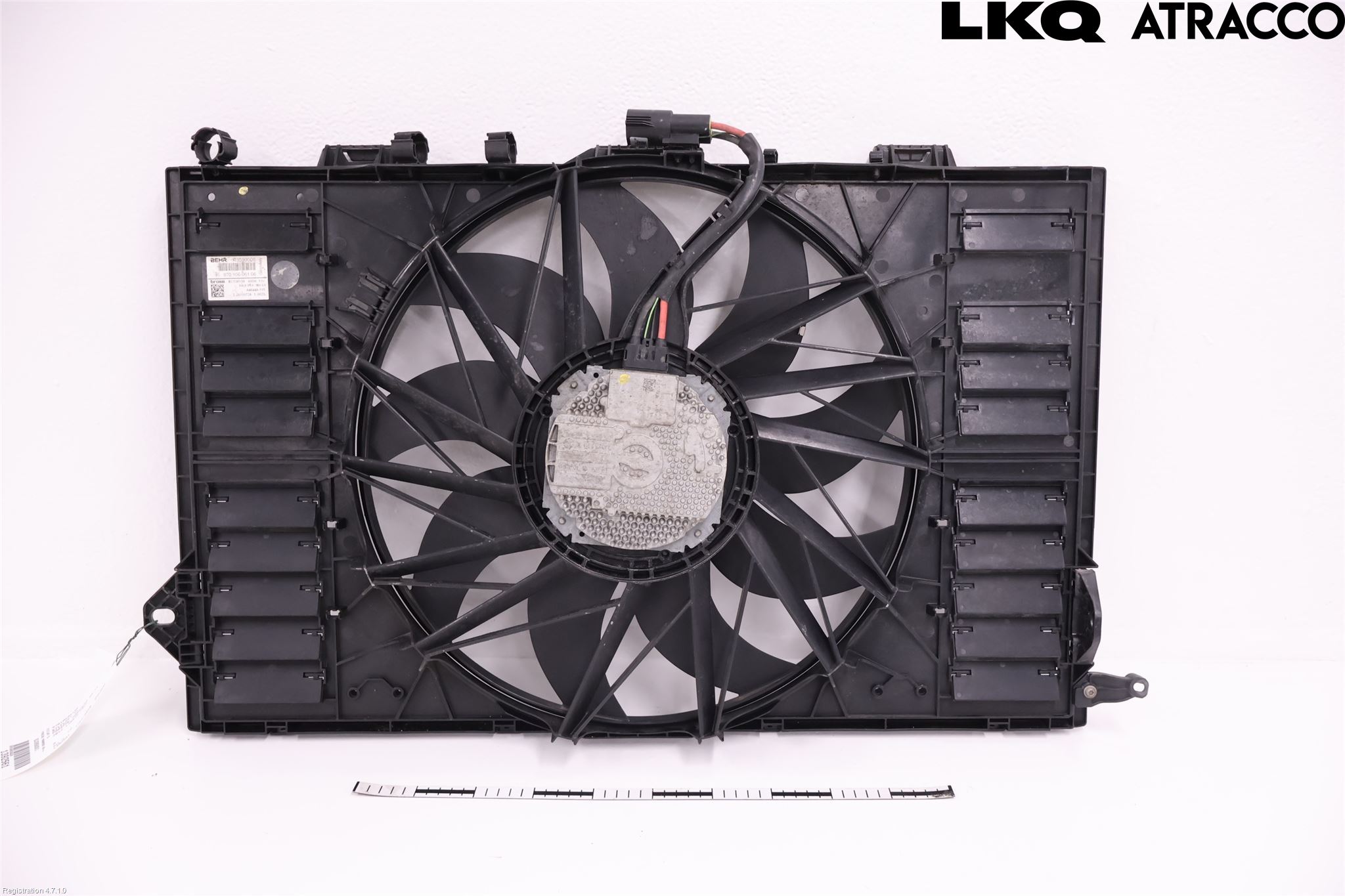 Porsche PANAMERA 09- Kylfläkt El