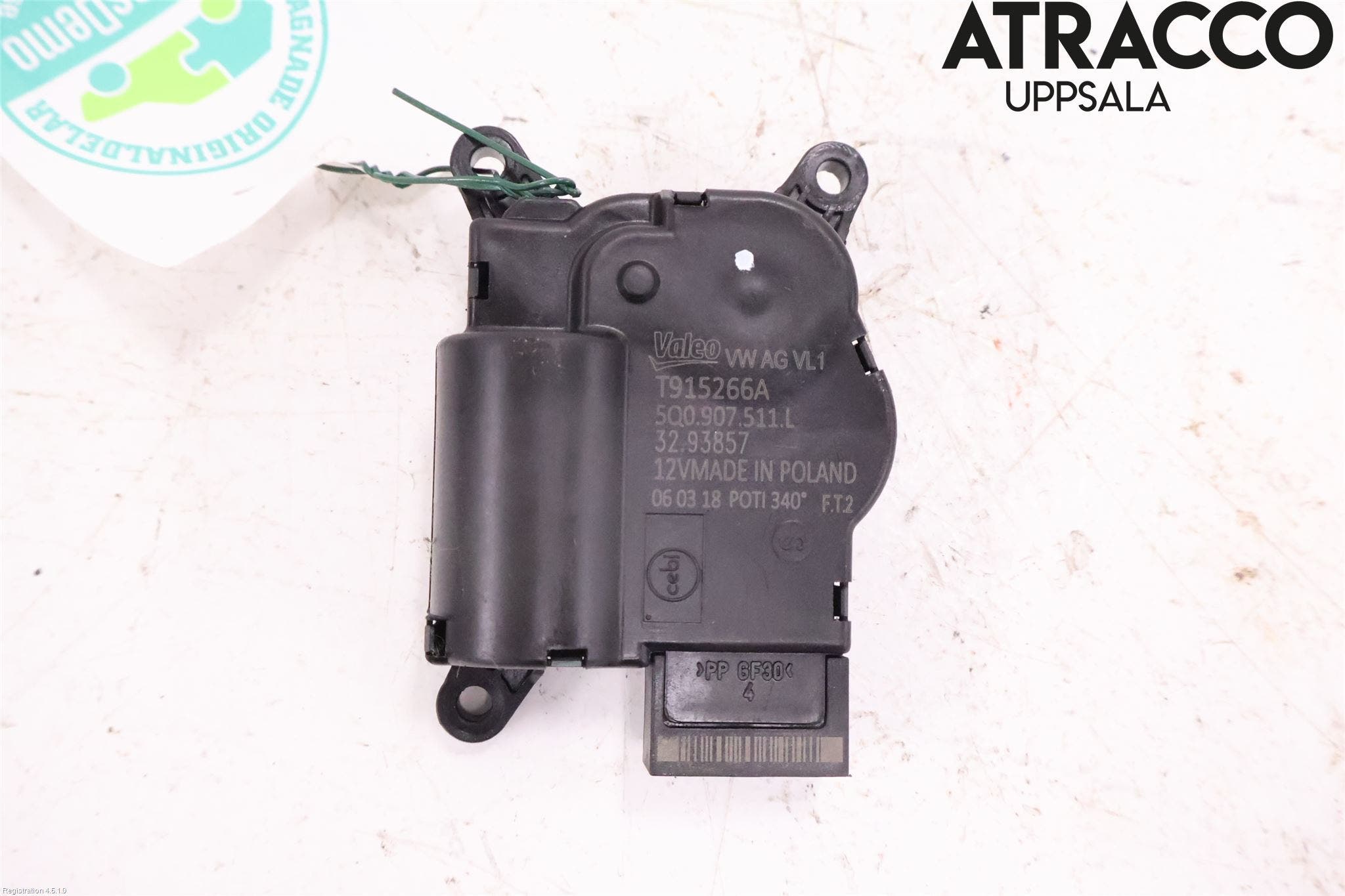 Volkswagen VW CADDY 16-20 Värme Reglermotor