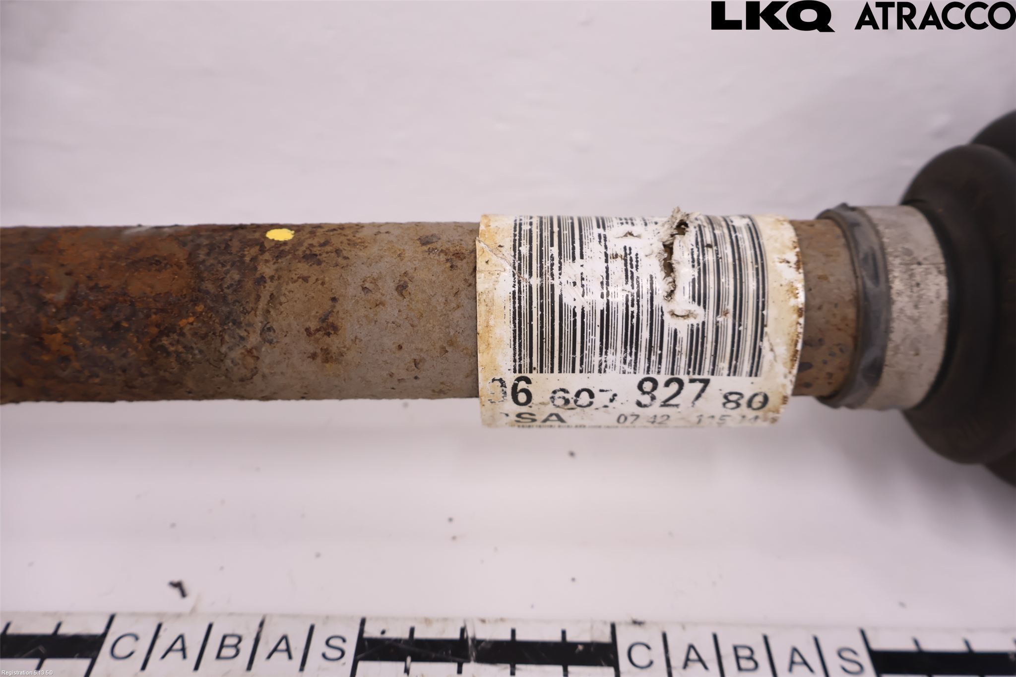 Citroen BERLINGO 08-18 Drivaxel Fram Vänster