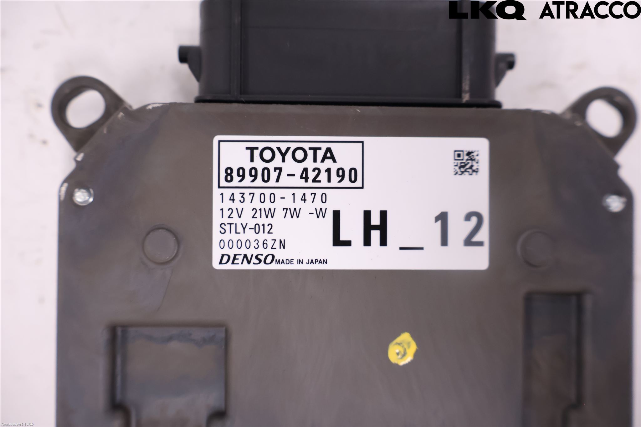 Toyota RAV4 19- Styrenhet Strålkastare
