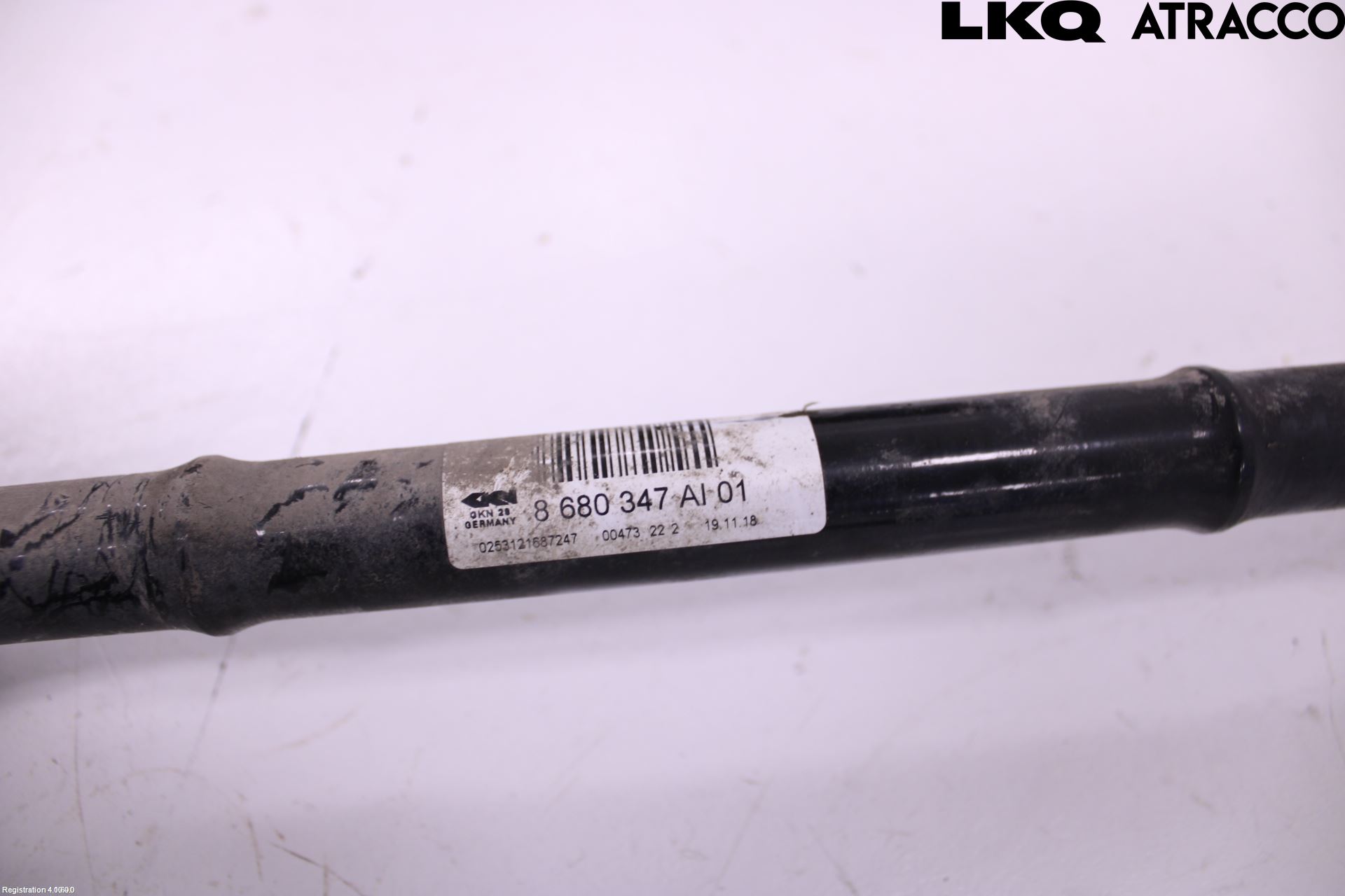 BMW 3 F30/F31/F80 12-19 Drivaxel Bak Vänster