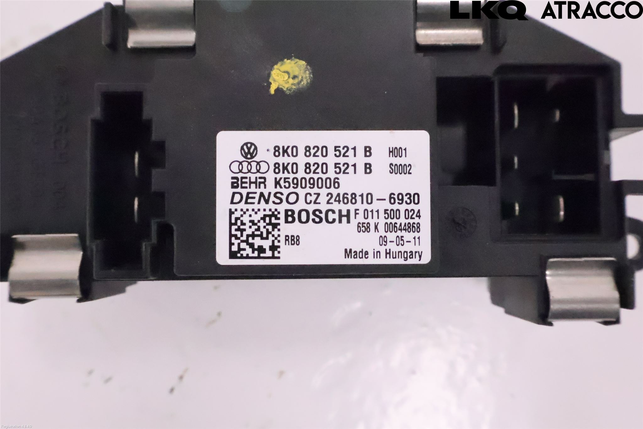 Audi A4/S4 08-11 Värmefläktsmotstånd