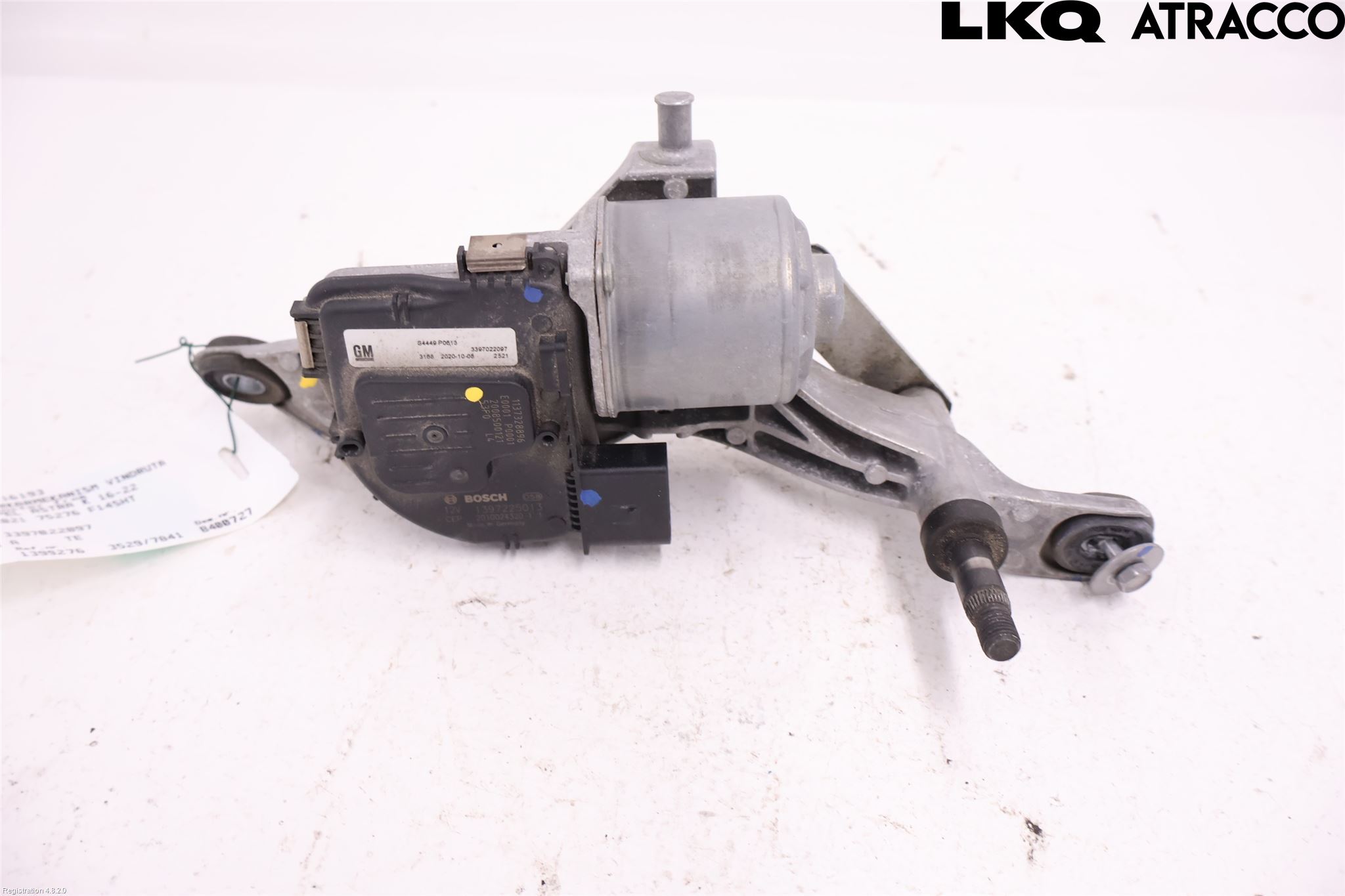 Opel ASTRA K 16-22 Torkarmekanism Vindruta