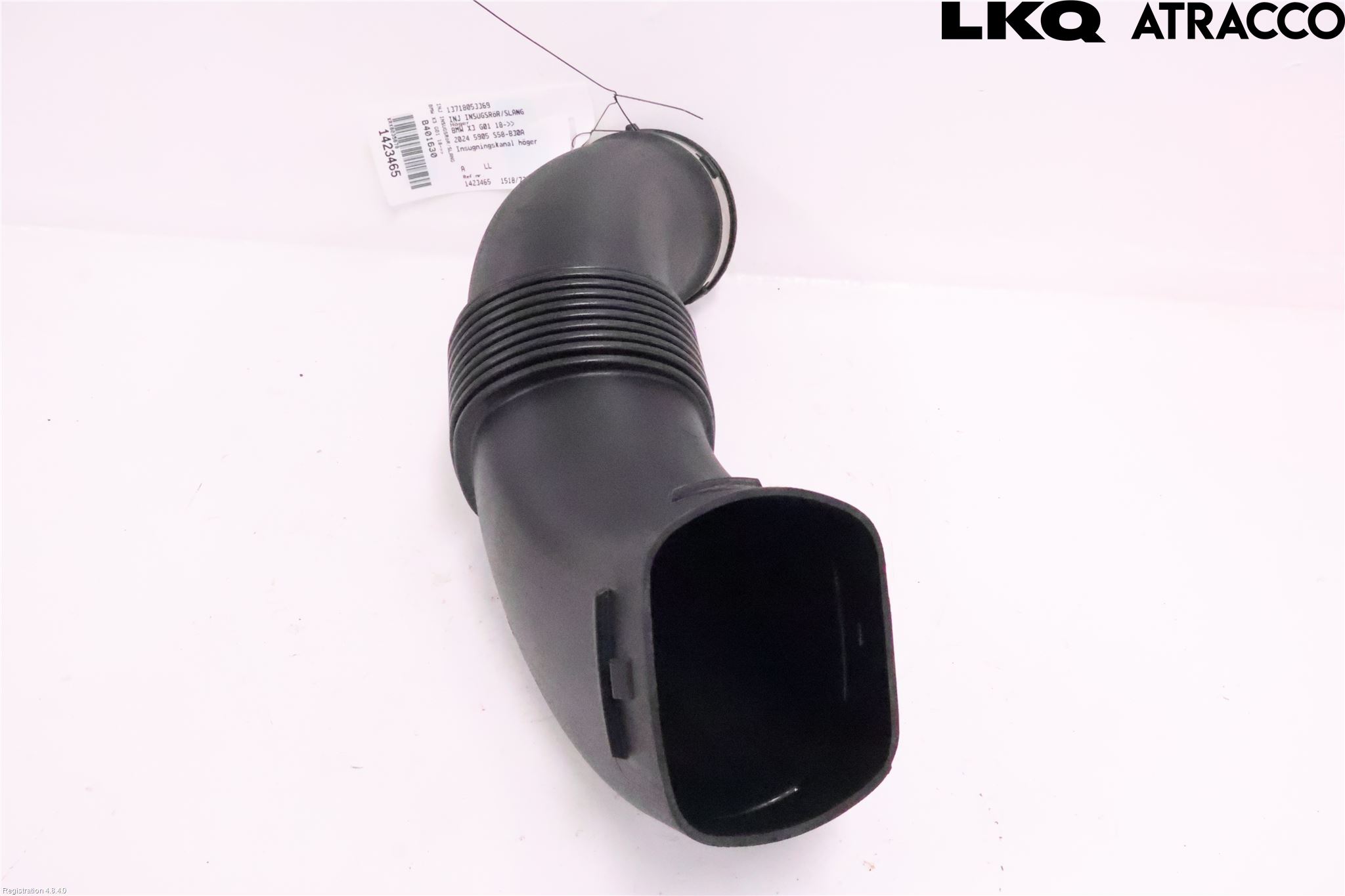 BMW X3 G01 18- Injgummibälg-Slang