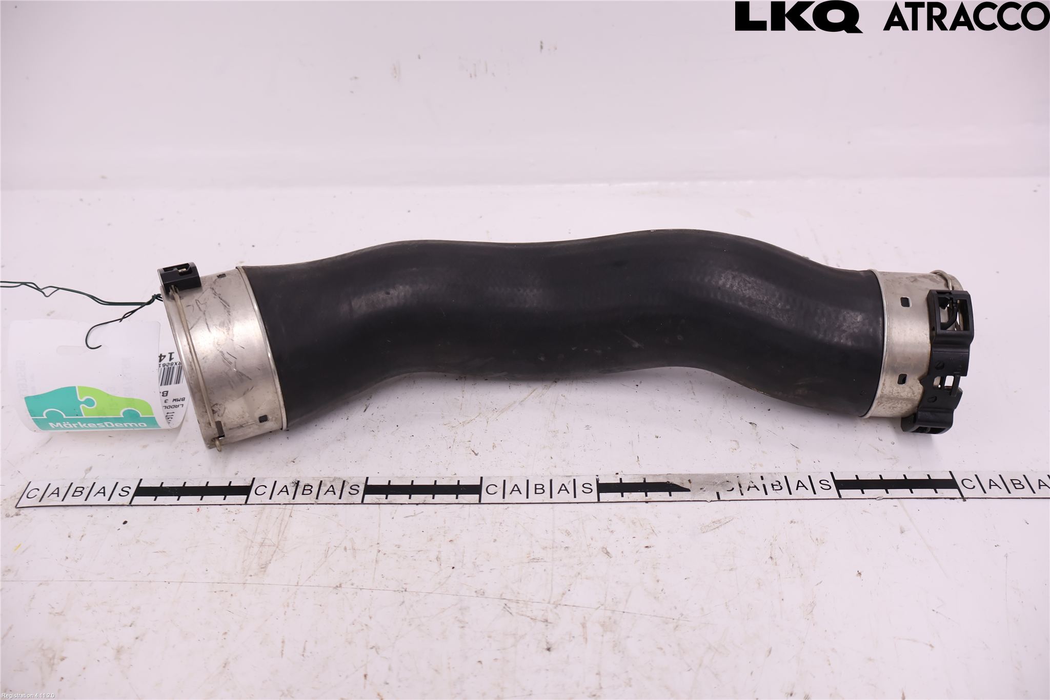 BMW 3 F30/F31/F80 12-19 Laddluft-Intercoolerrör