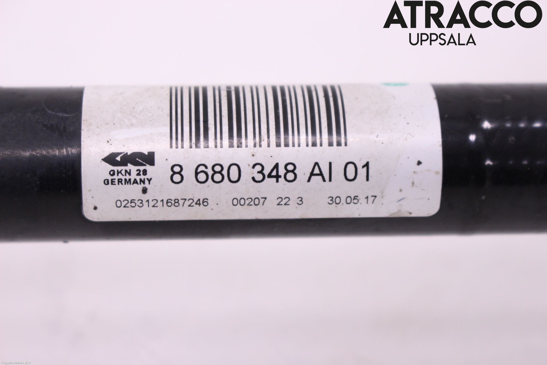 BMW 3 F30/F31/F80 12-19 Drivaxel Bak Höger