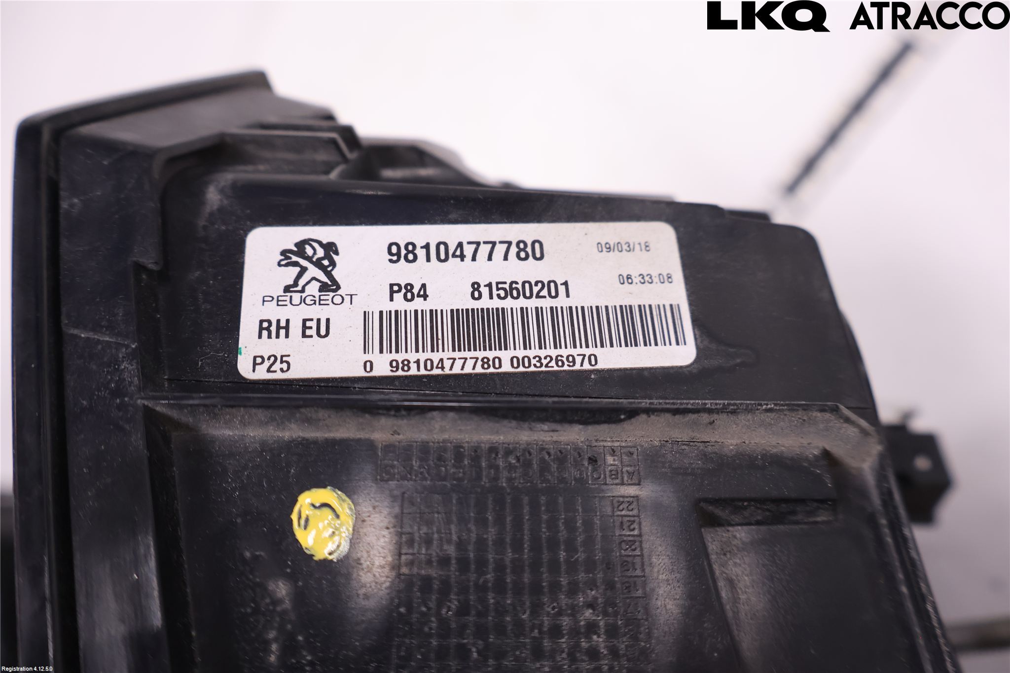 Peugeot 3008 17-24 Bakljus Lucka Hö