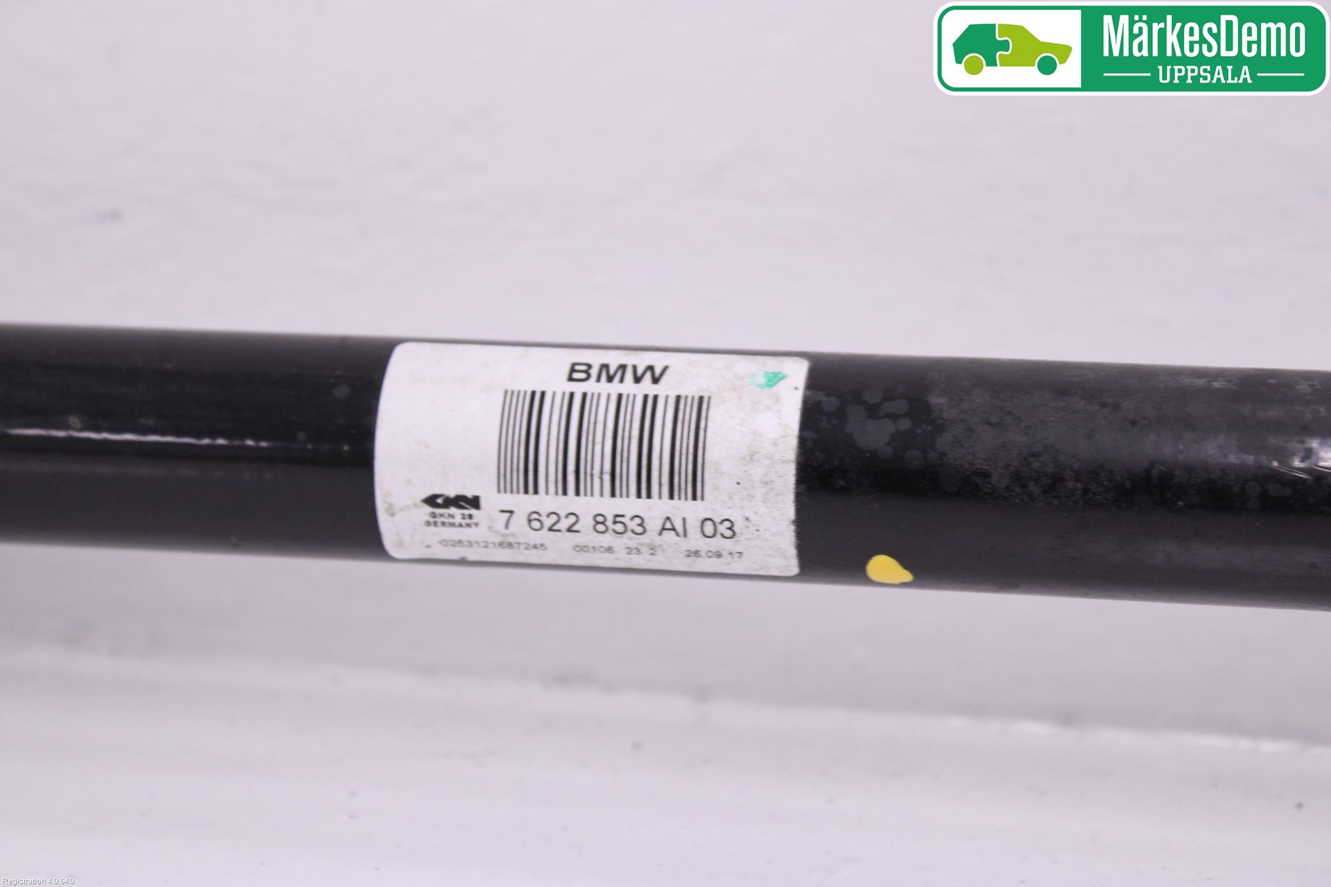 BMW 3 F30/F31/F80 12-19 Drivaxel Bak Vänster