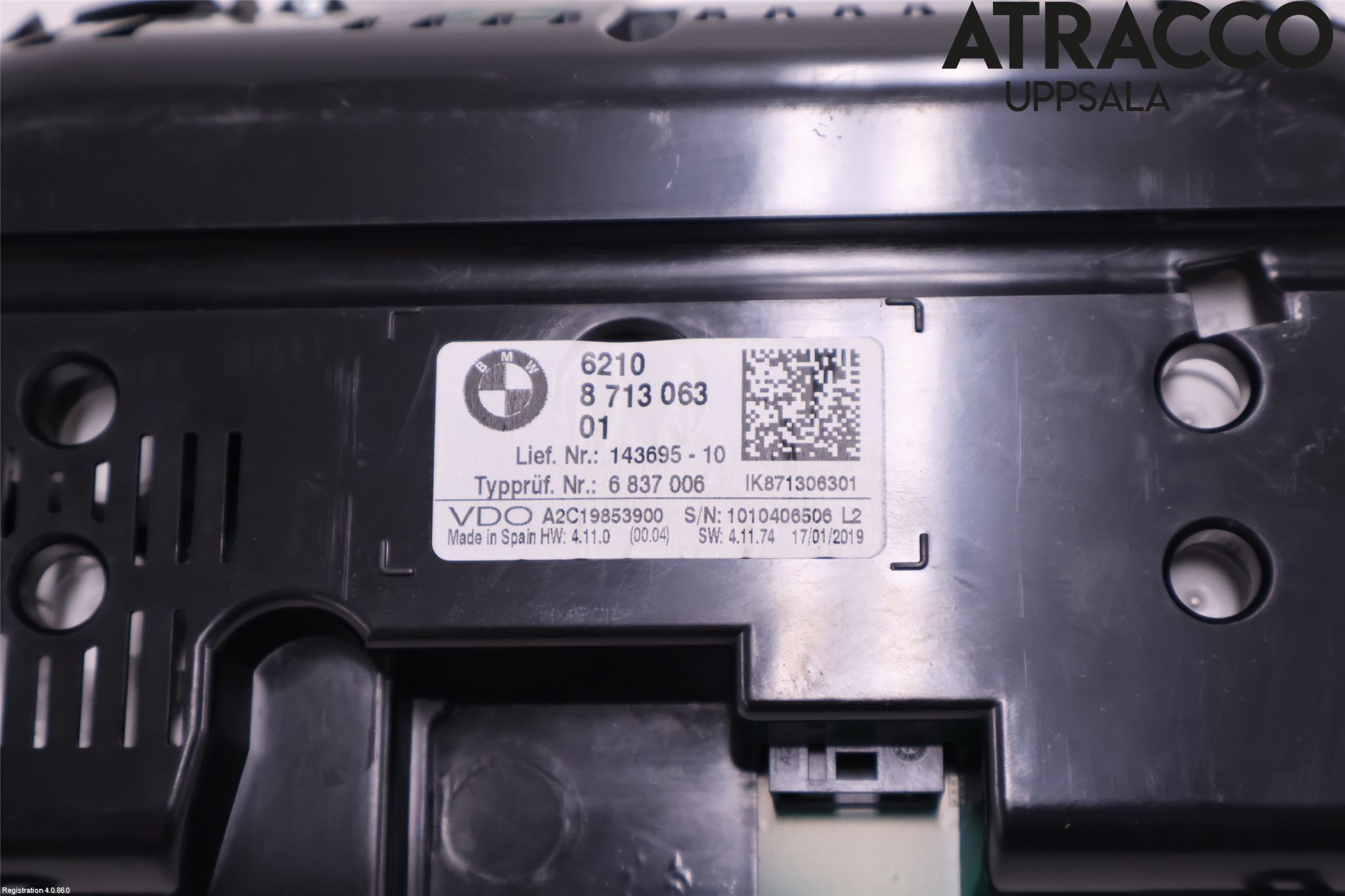 BMW 1 F20/F21 11-19 Instrument Hast