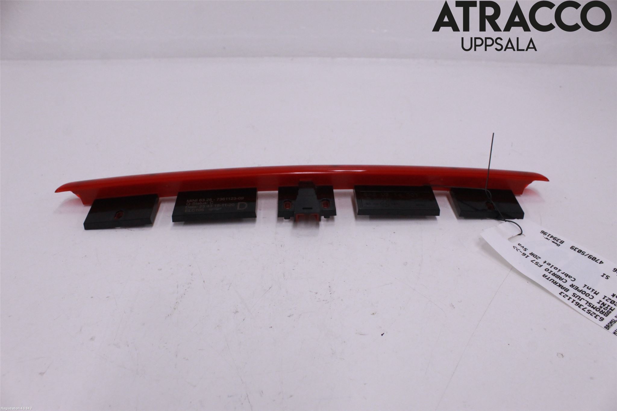 Mini CABRIO F57 16-24 Bromsljus Bakruta