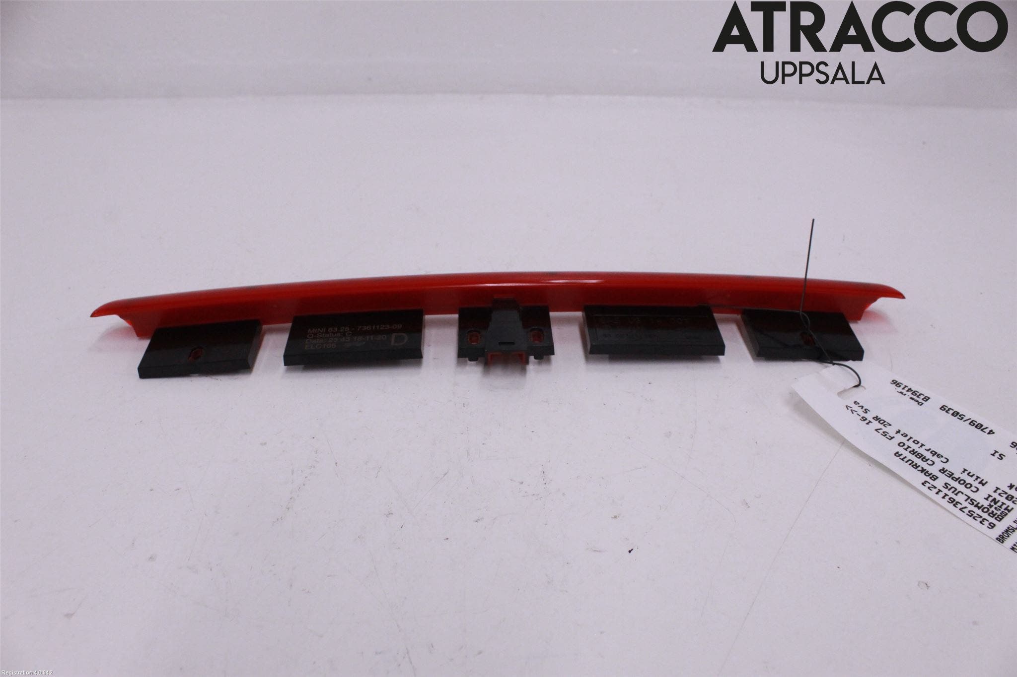 Mini CABRIO F57 16-24 Bromsljus Bakruta