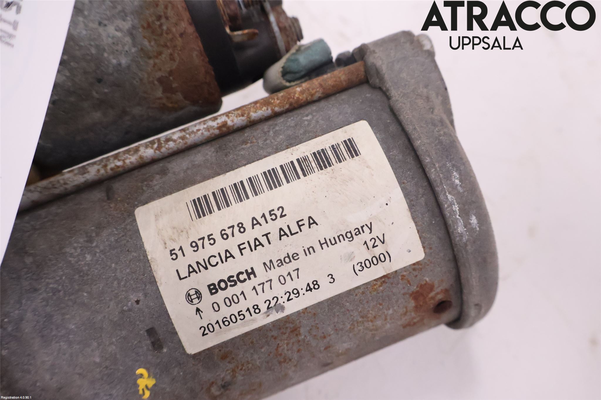 Fiat 500X 15- Startmotor