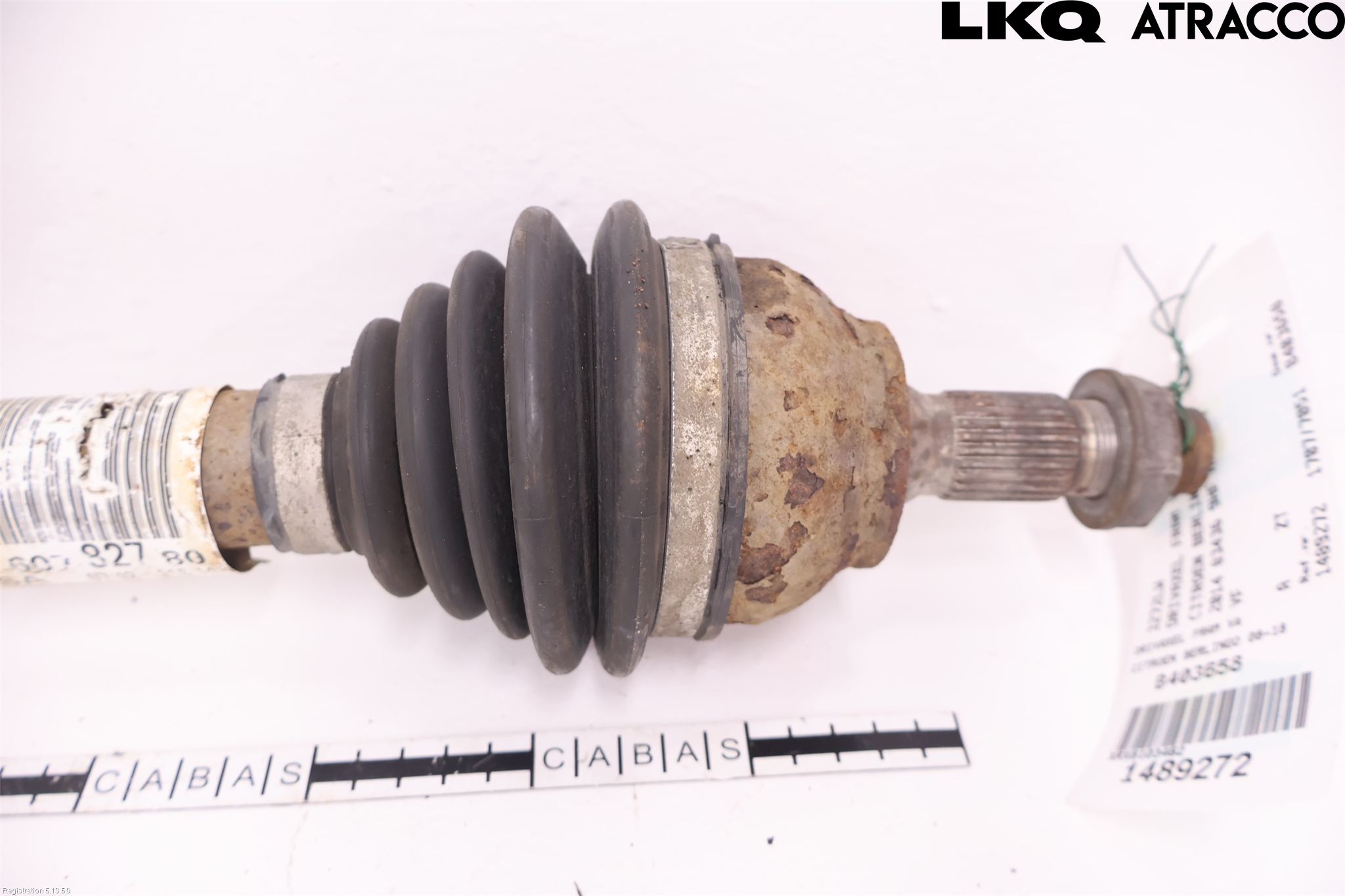 Citroen BERLINGO 08-18 Drivaxel Fram Vänster