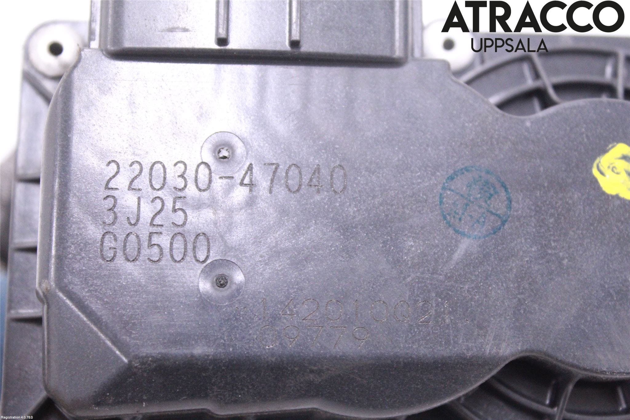 Toyota YARIS XP130 12-14 Injspjällhus