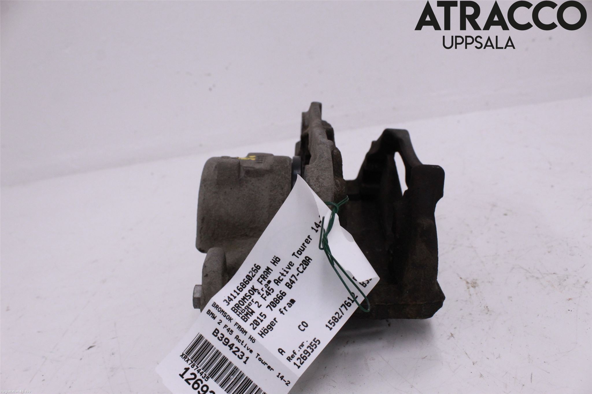 BMW 2 F45 Active Tourer 14-21 Bromsok Fram Höger