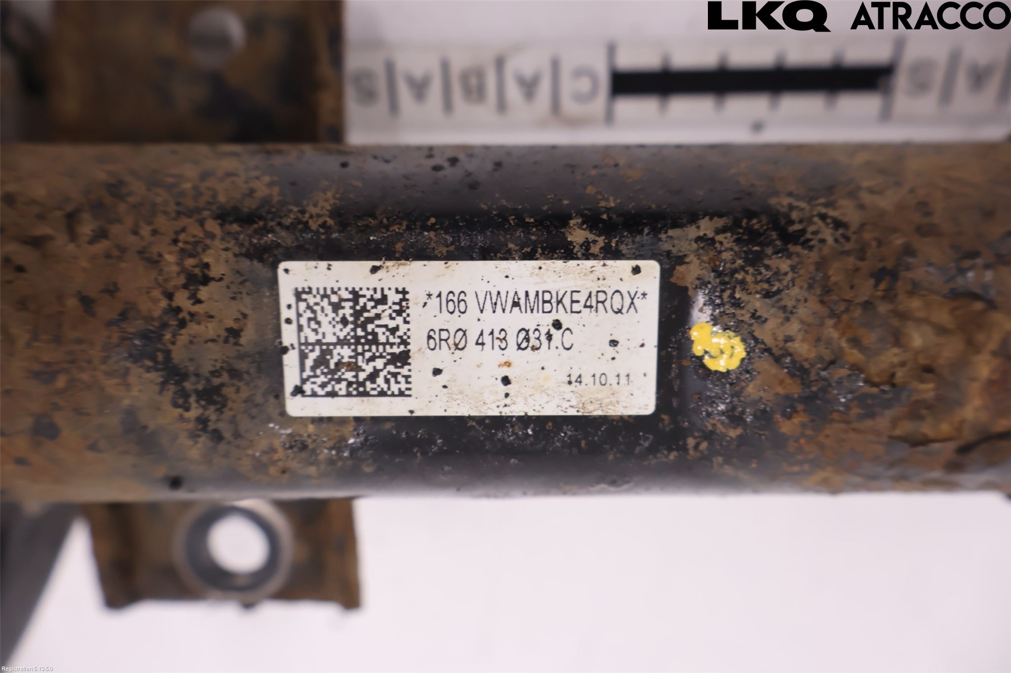 Volkswagen VW POLO 10-17 Fjäderben Fram Vänster