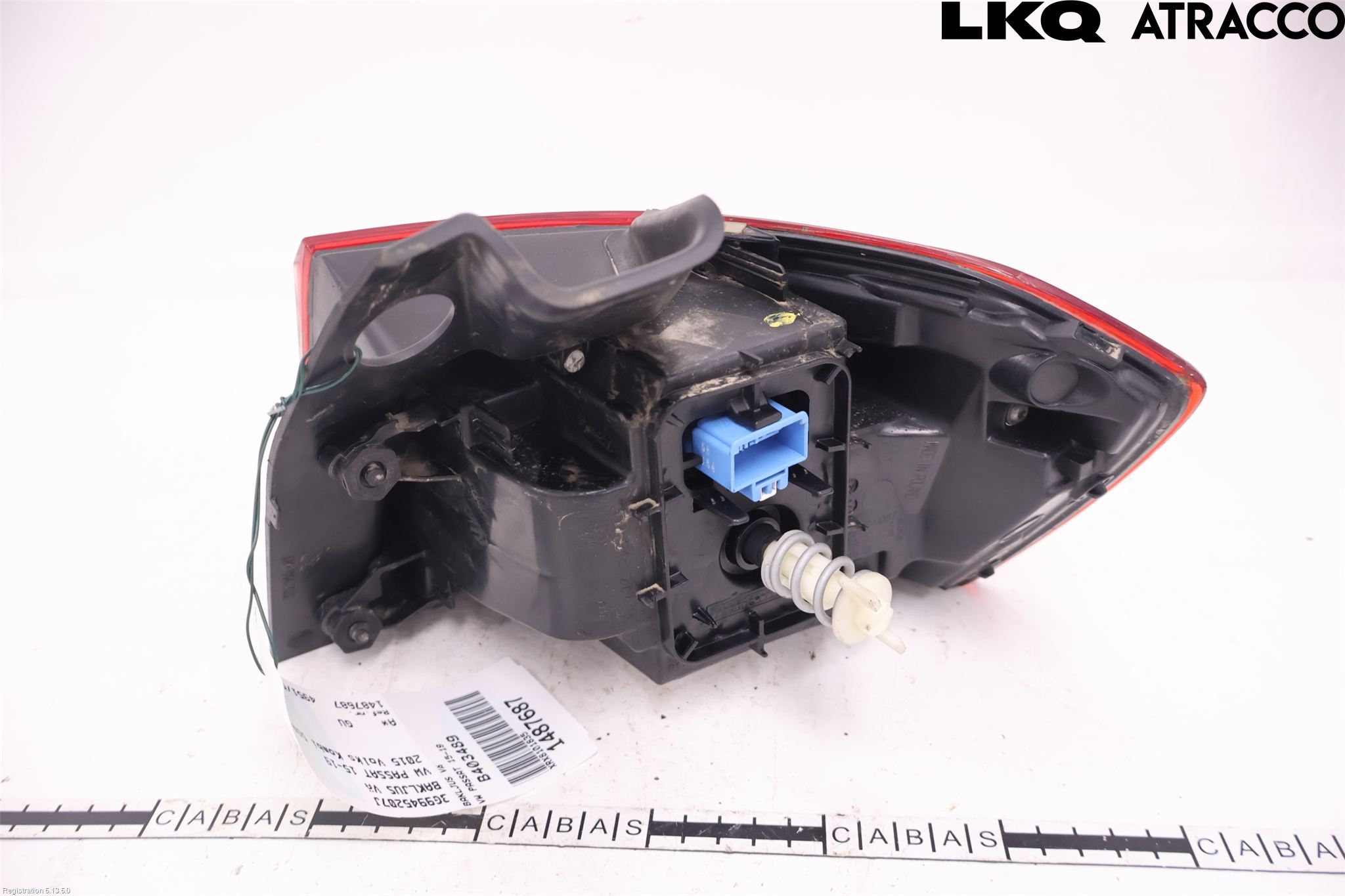 Volkswagen VW PASSAT 15-19 Bakljus Vänster