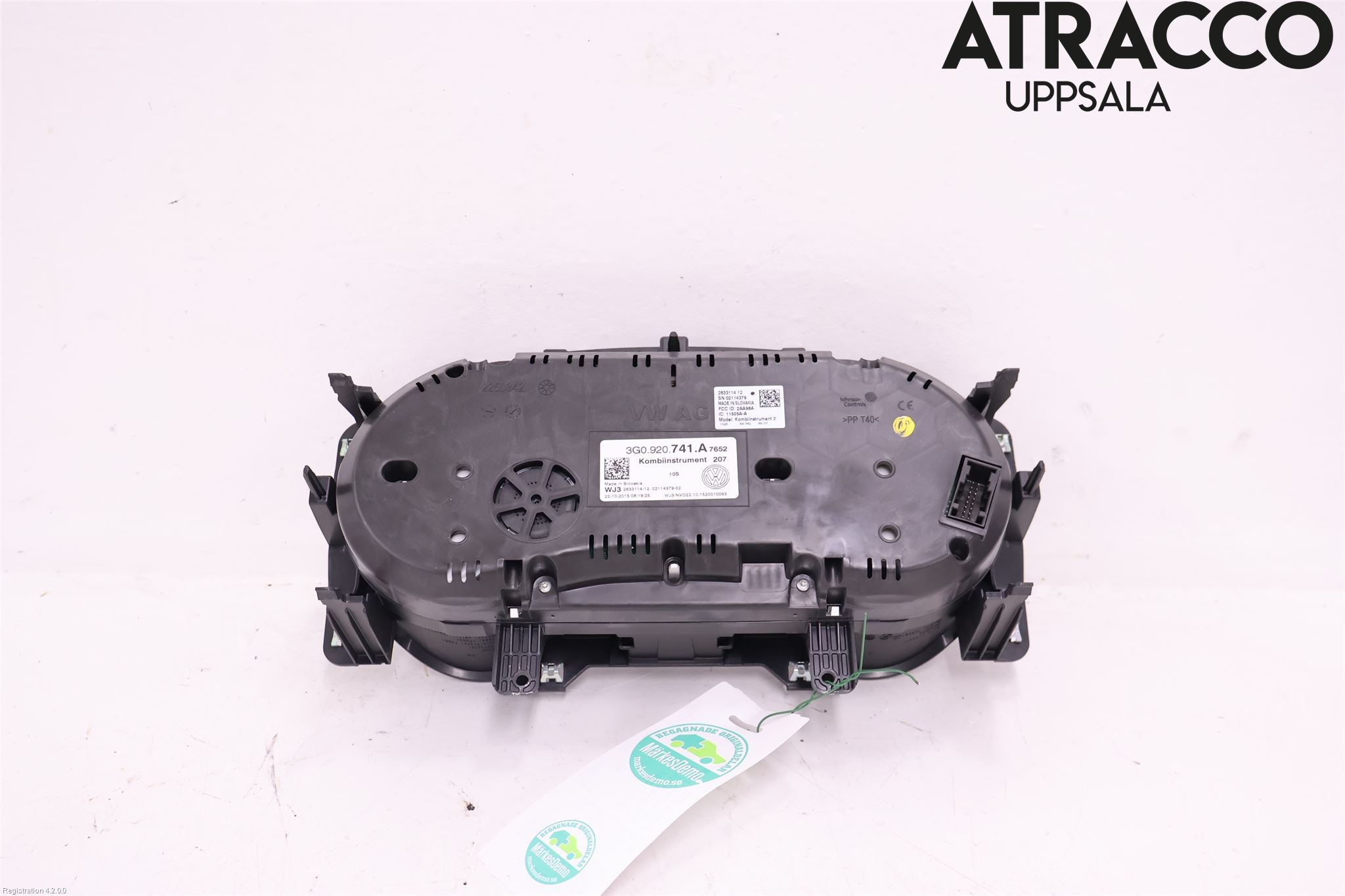 Volkswagen VW PASSAT 15-19 Instrument Komb