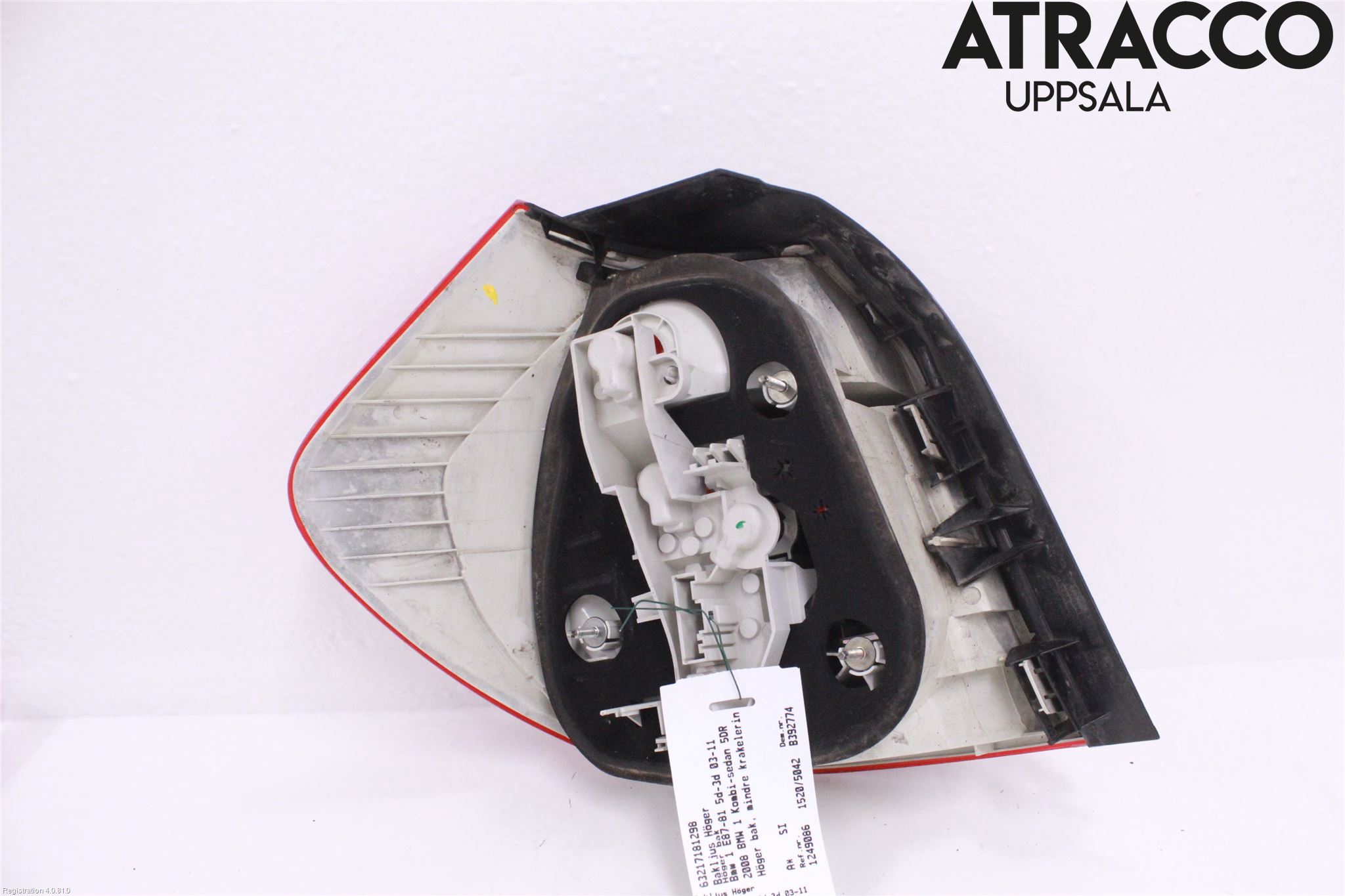 BMW 1 E87/81 5D/3D 03-11 Bakljus Höger