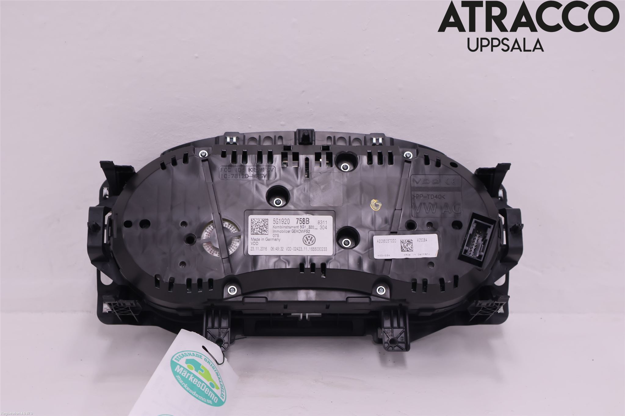 Volkswagen VW GOLF / E-GOLF VII 13-20 Instrument Komb
