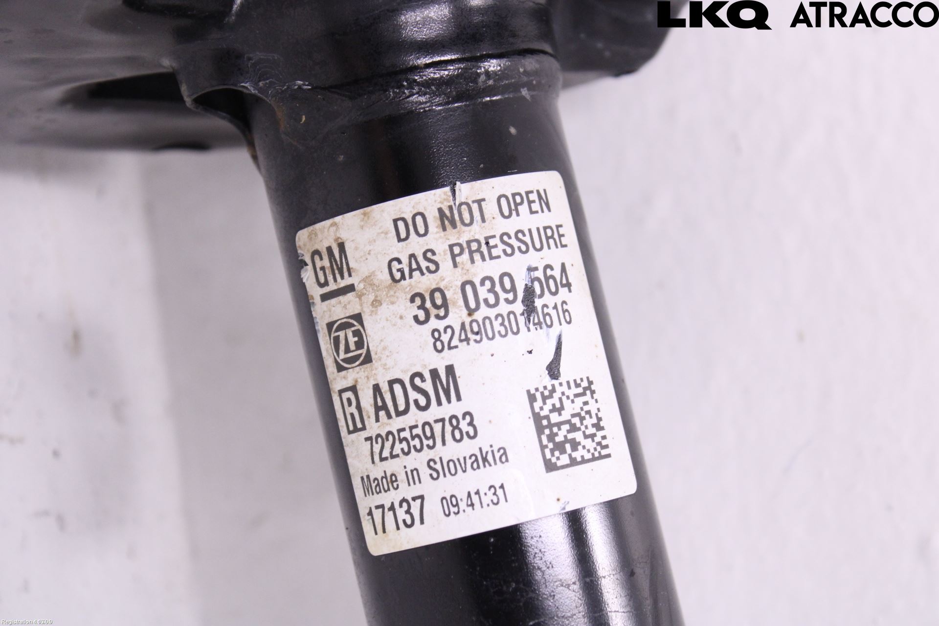 Opel ASTRA K 16-22 Fjäderben Fram Höger