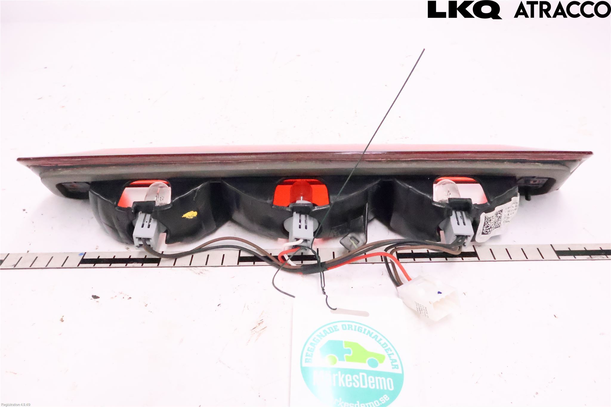 Dodge PICK UP RAM 81- Bromsljus Bakruta