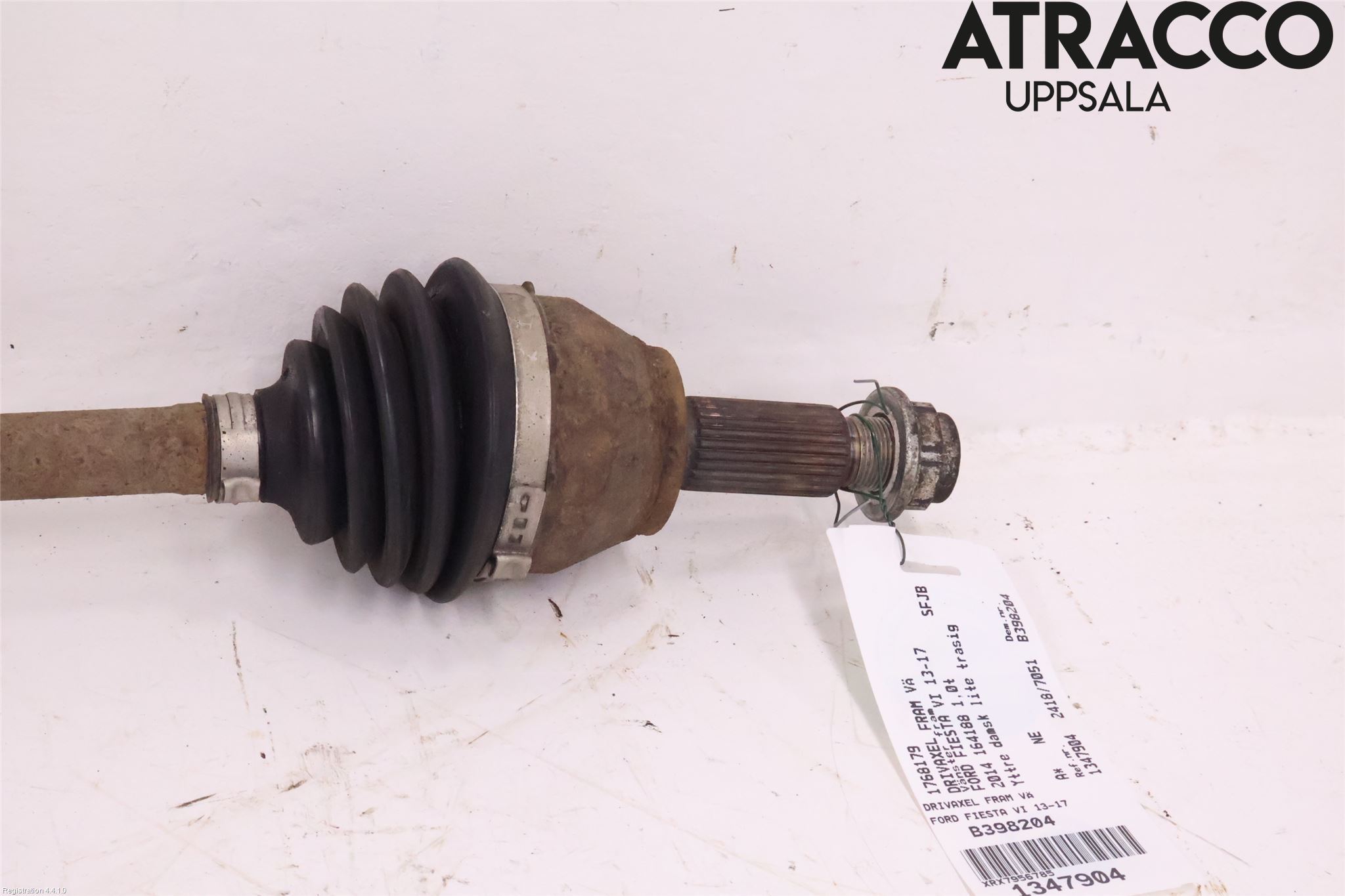 Ford FIESTA 13-17 Drivaxel Fram Vänster