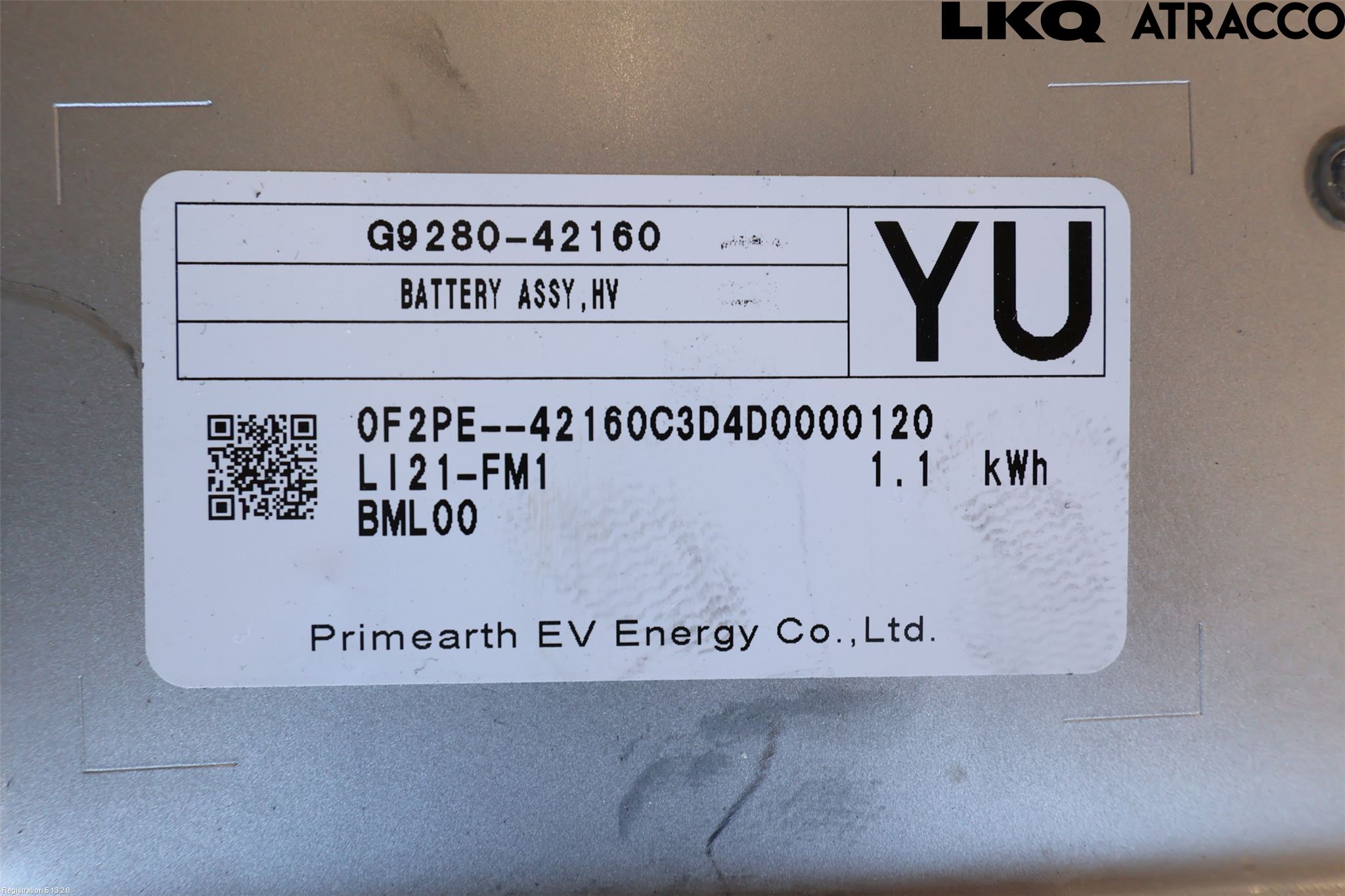 Toyota RAV4 19- Batteri Högspänning