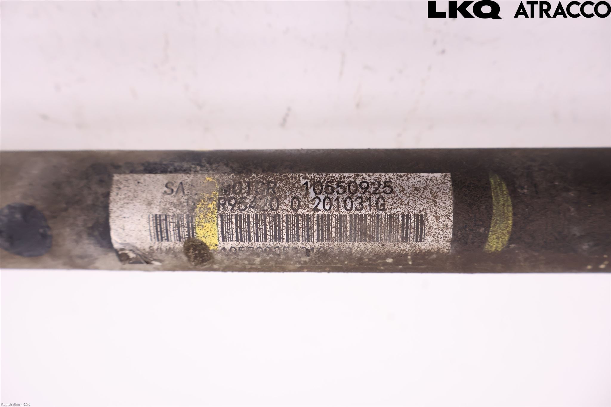 MG ZS EV 20- Drivaxel Fram Höger