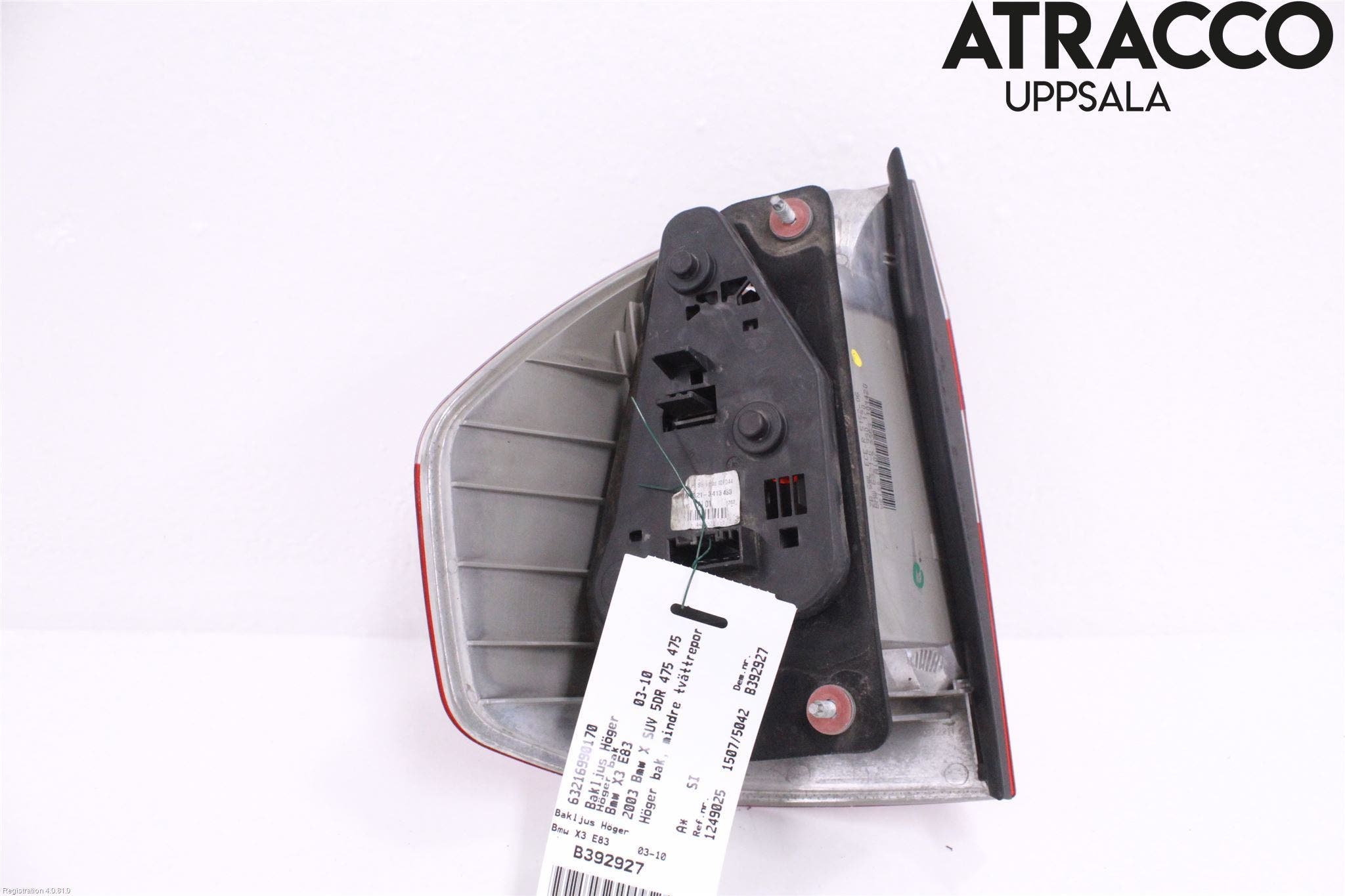 BMW X3 E83 03-10 Bakljus Höger