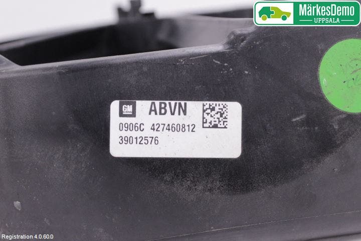 Opel ASTRA K 16-22 Kylfläkt El