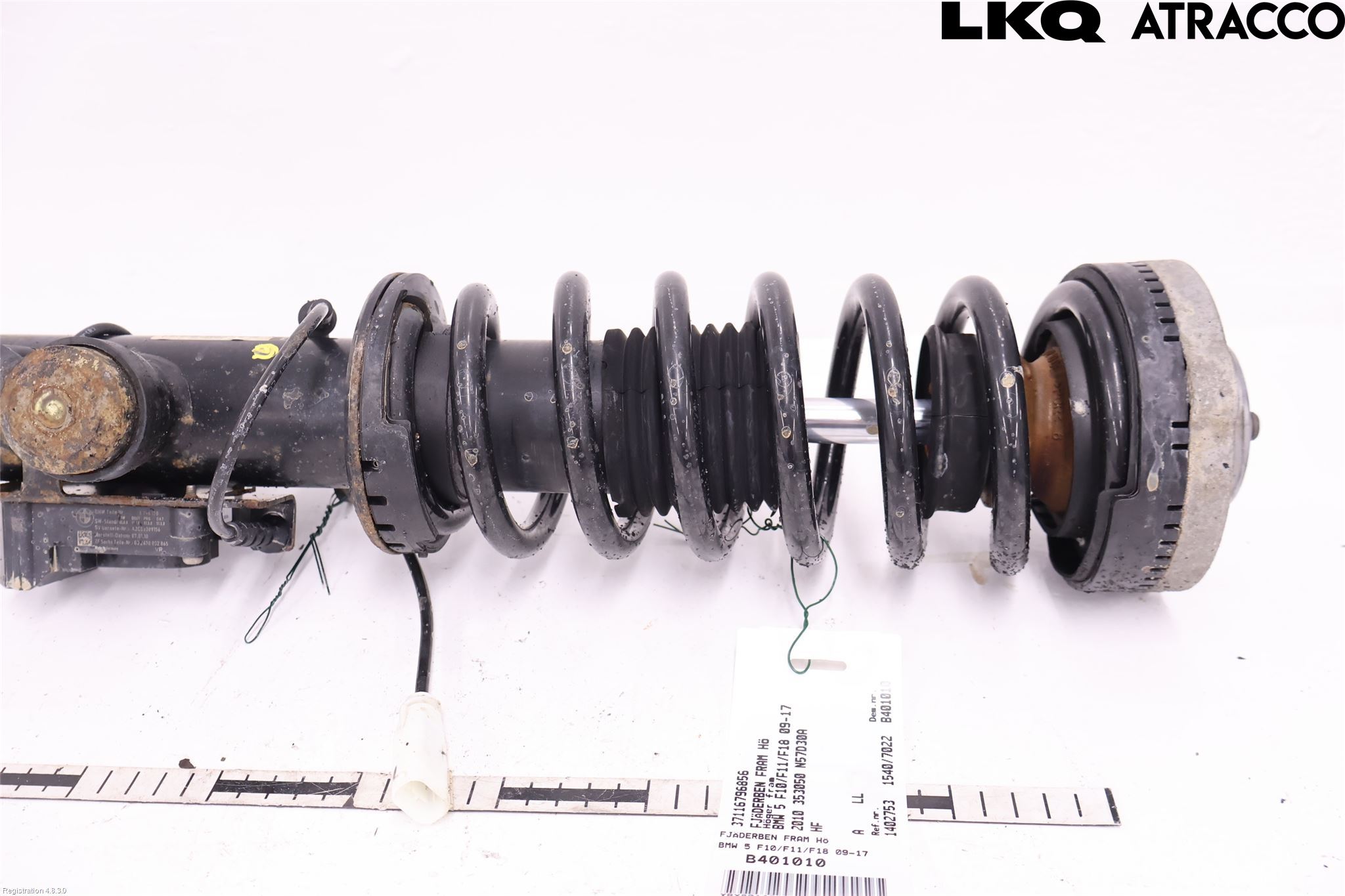 BMW 5 F10/F11/F18 09-17 Fjäderben Fram Höger