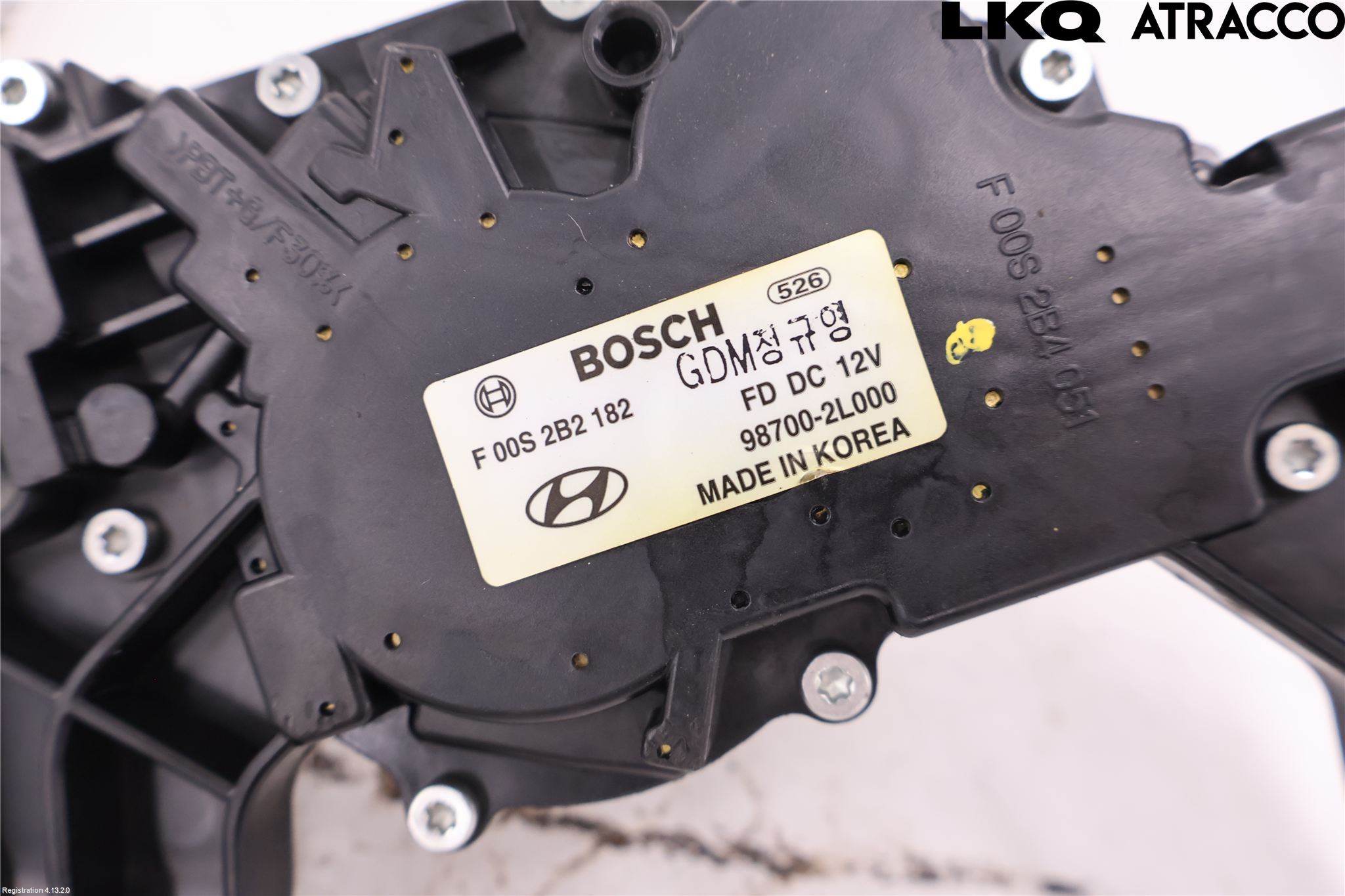 Hyundai i30 FD 07-12 Torkarmotor Baklucka