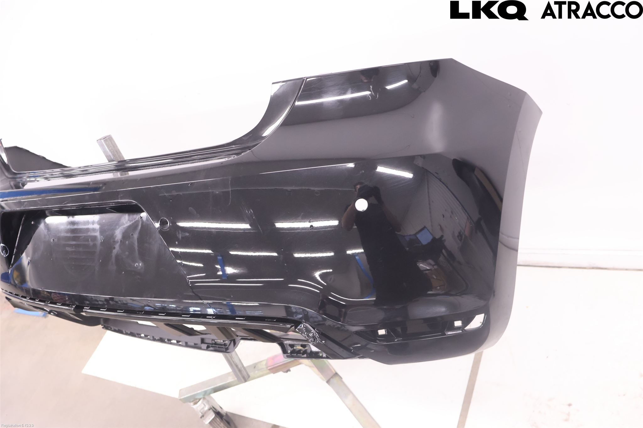 Volkswagen VW POLO 10-17 Stötfångarbeklädnad Bak