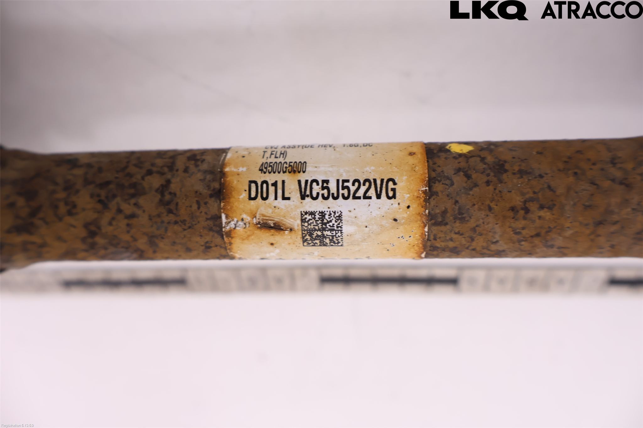 Kia NIRO (DE) 17-22 Drivaxel Fram Vänster