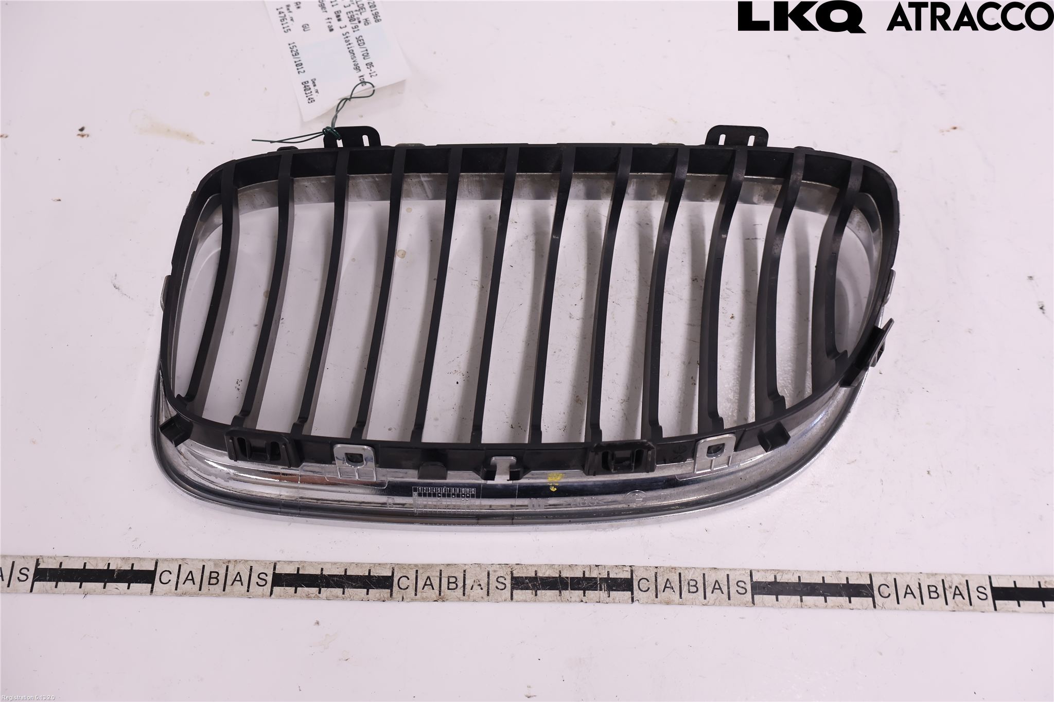 BMW 3 E90/91 SED/TOU 05-12 Grilldel Höger