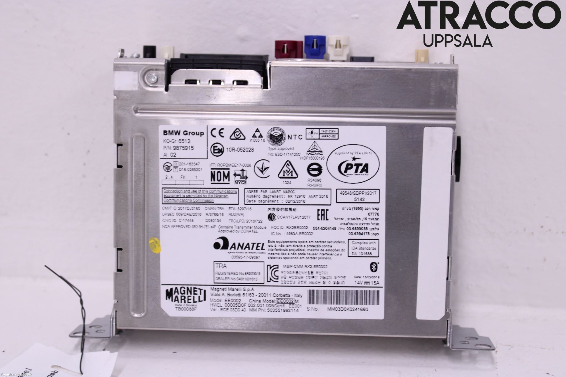 BMW 1 F20/F21 11-19 Cd Radio - Multimediapanel