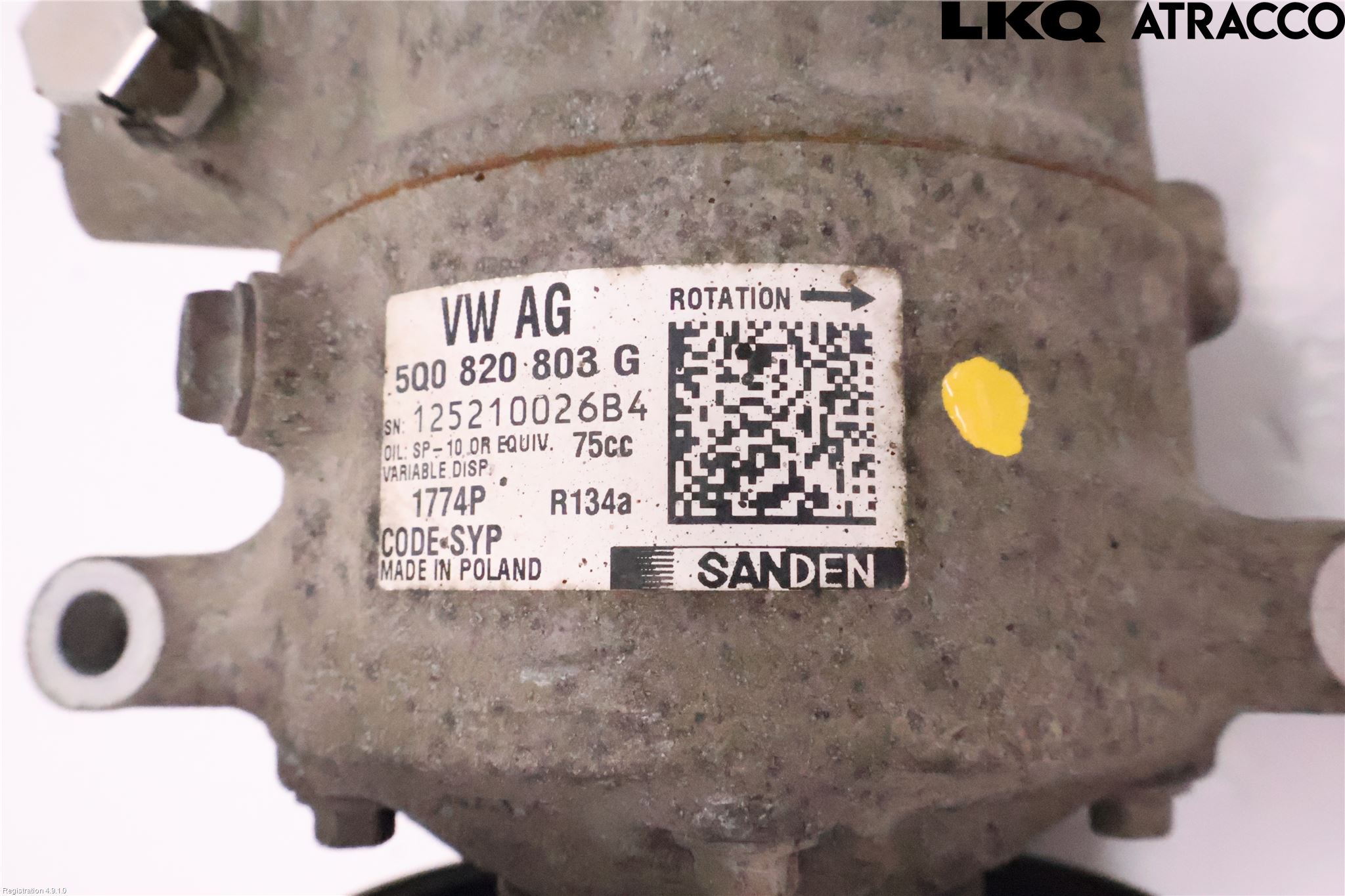 Volkswagen VW CADDY 16-20 Ac Kompressor