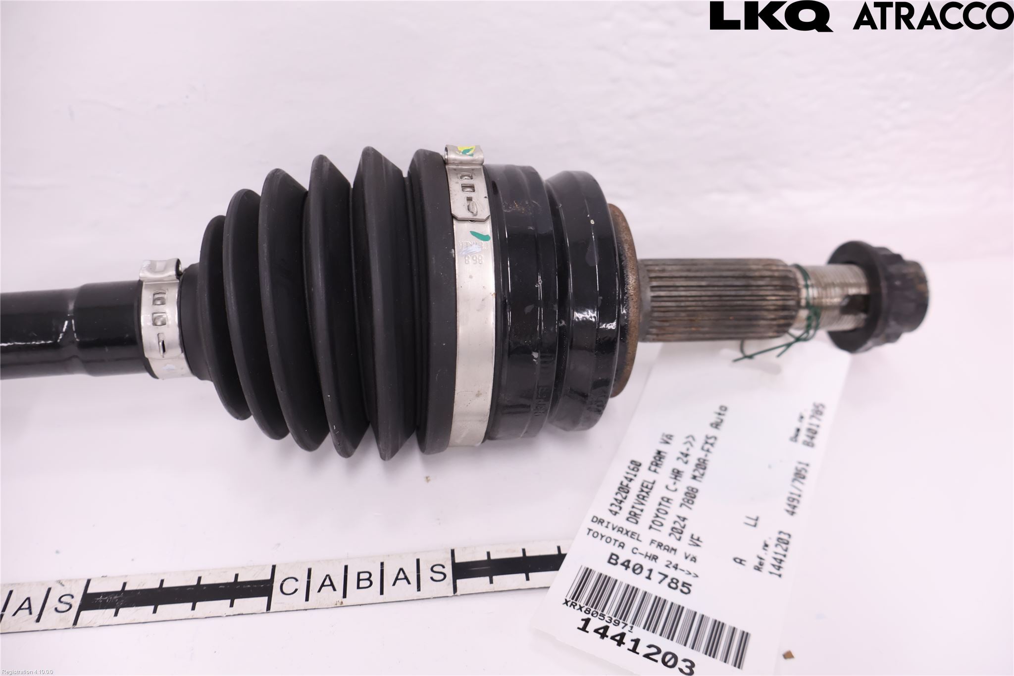 Toyota C-HR 24- Drivaxel Fram Vänster