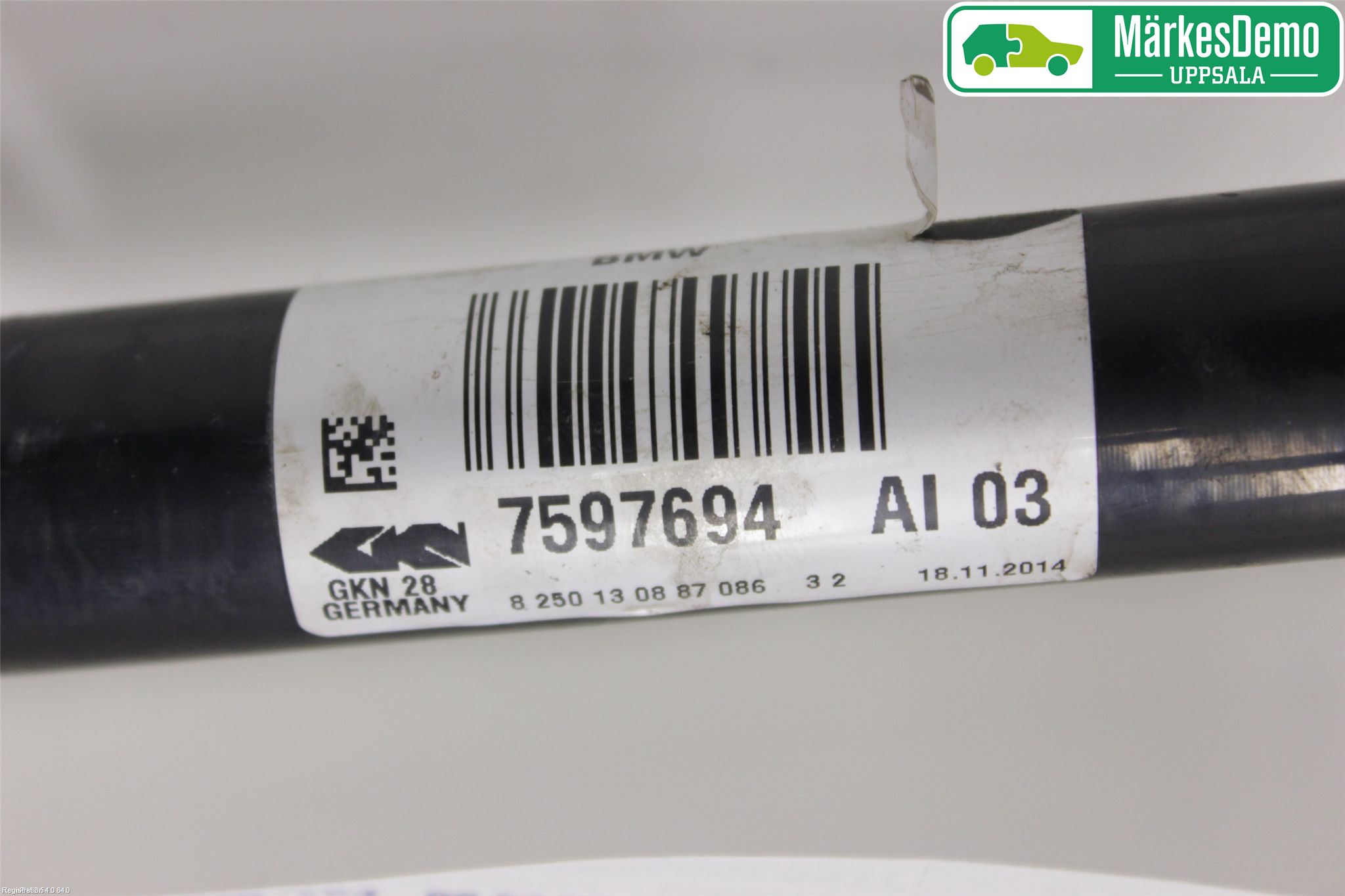 BMW 3 GT F34 13-19 Drivaxel Fram Höger