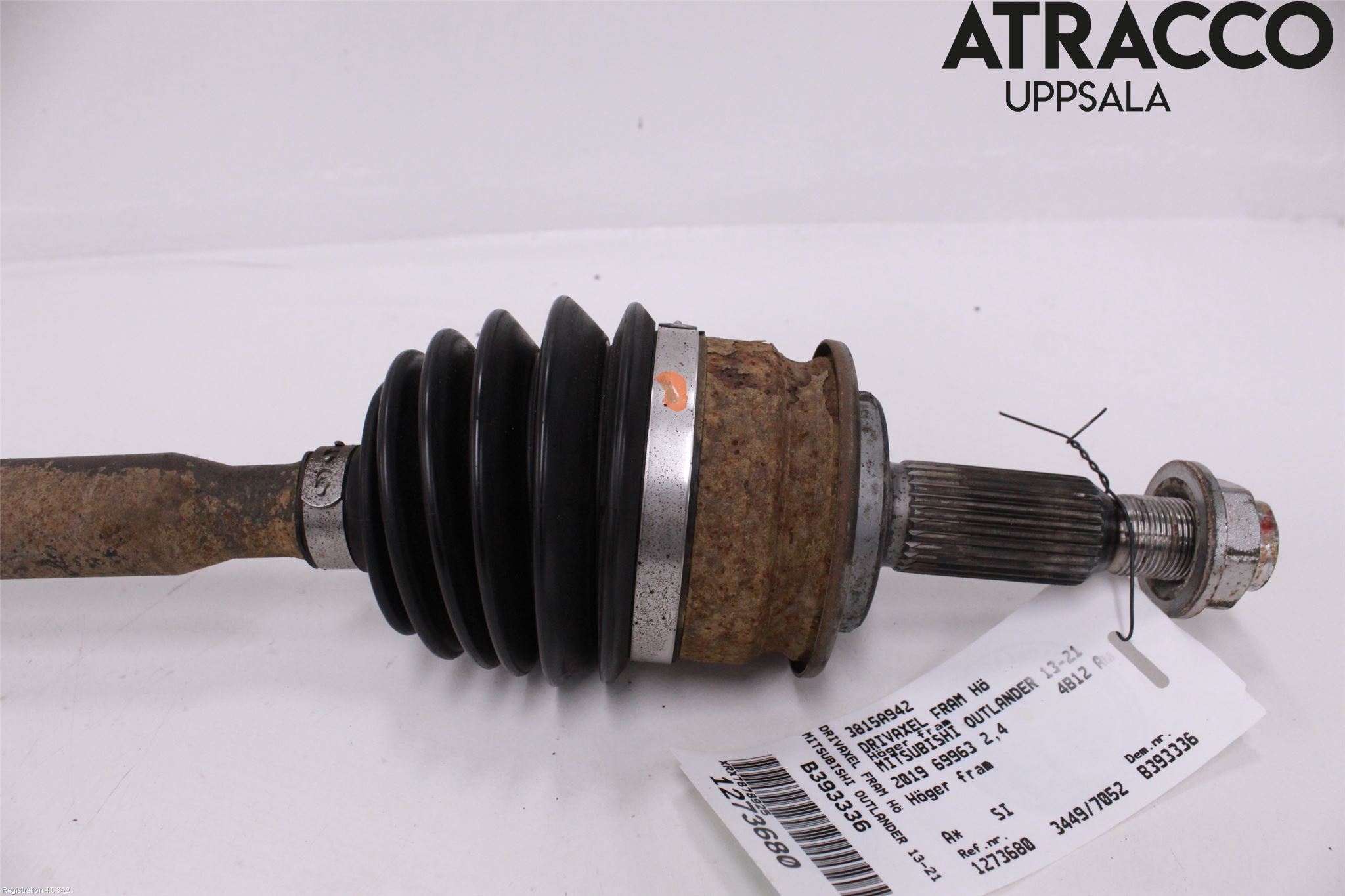 Mitsubishi OUTLANDER 13-21 Drivaxel Fram Höger