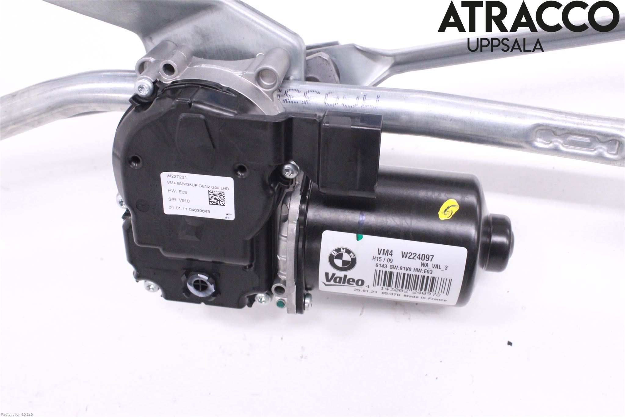 BMW 5 G30/G31/F90 17-23 Torkarmotor Vindruta